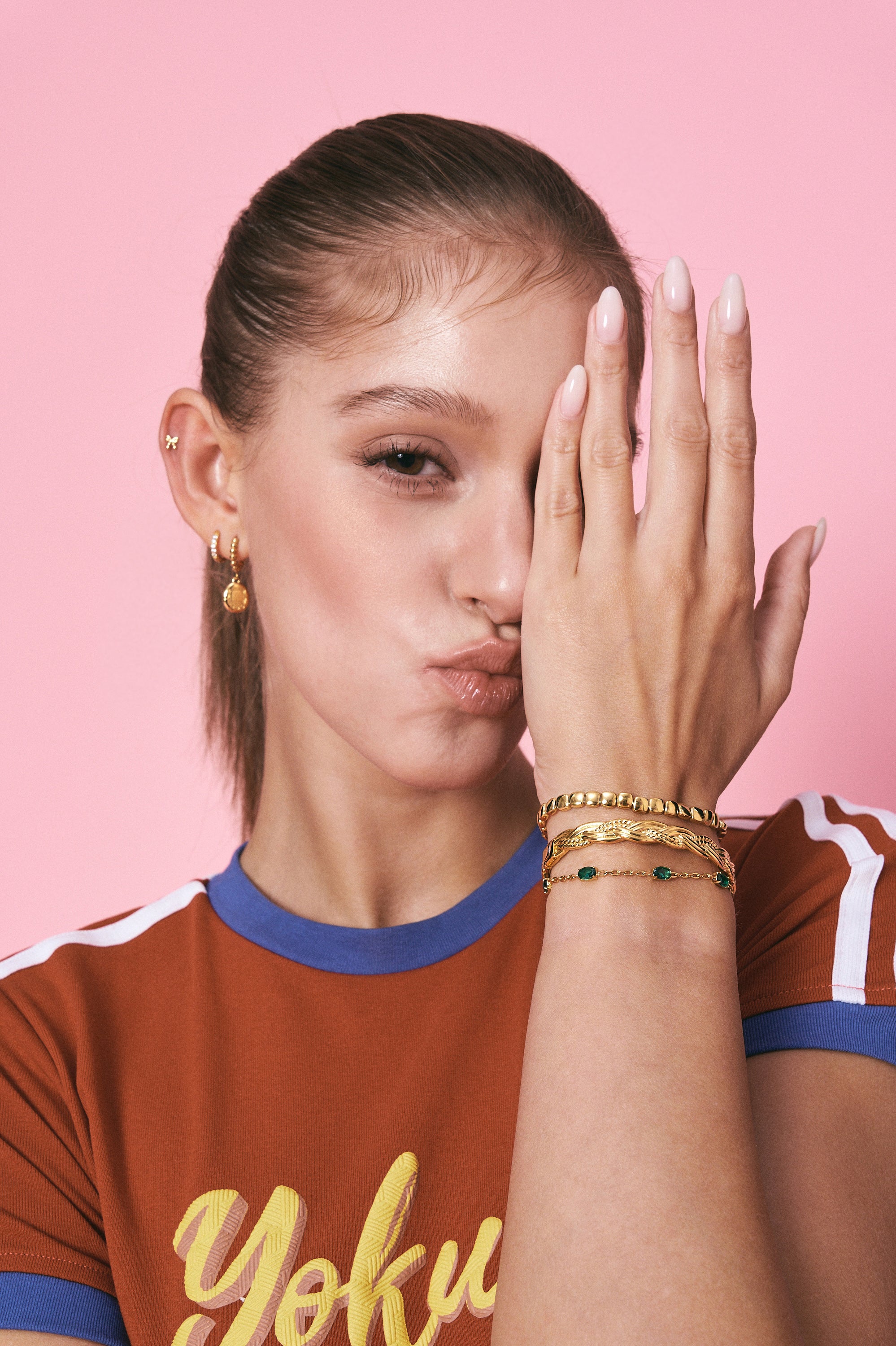 Thick Weave Stacker Cuff Bangle