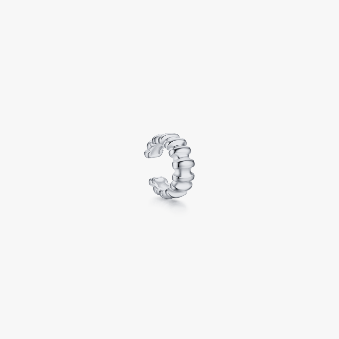 Ribbed Ear Cuff