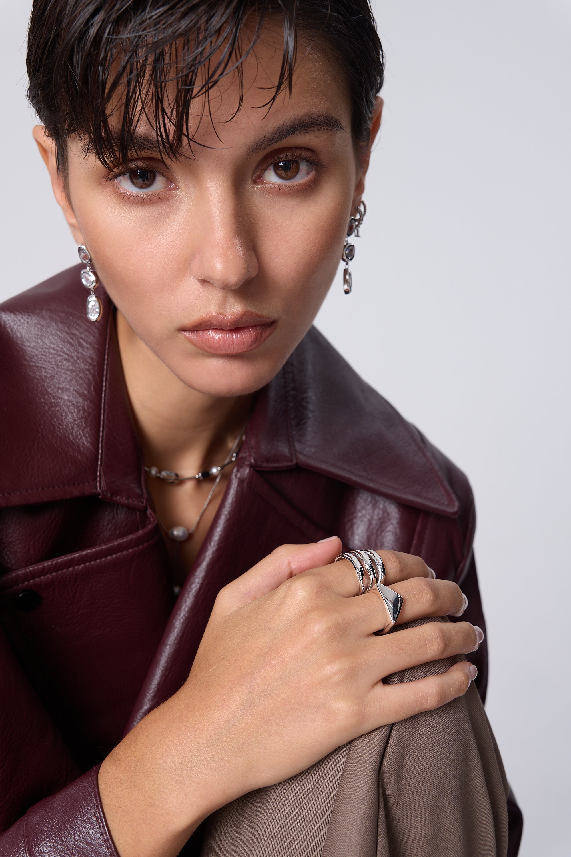 Delaney Triple Layer Ring