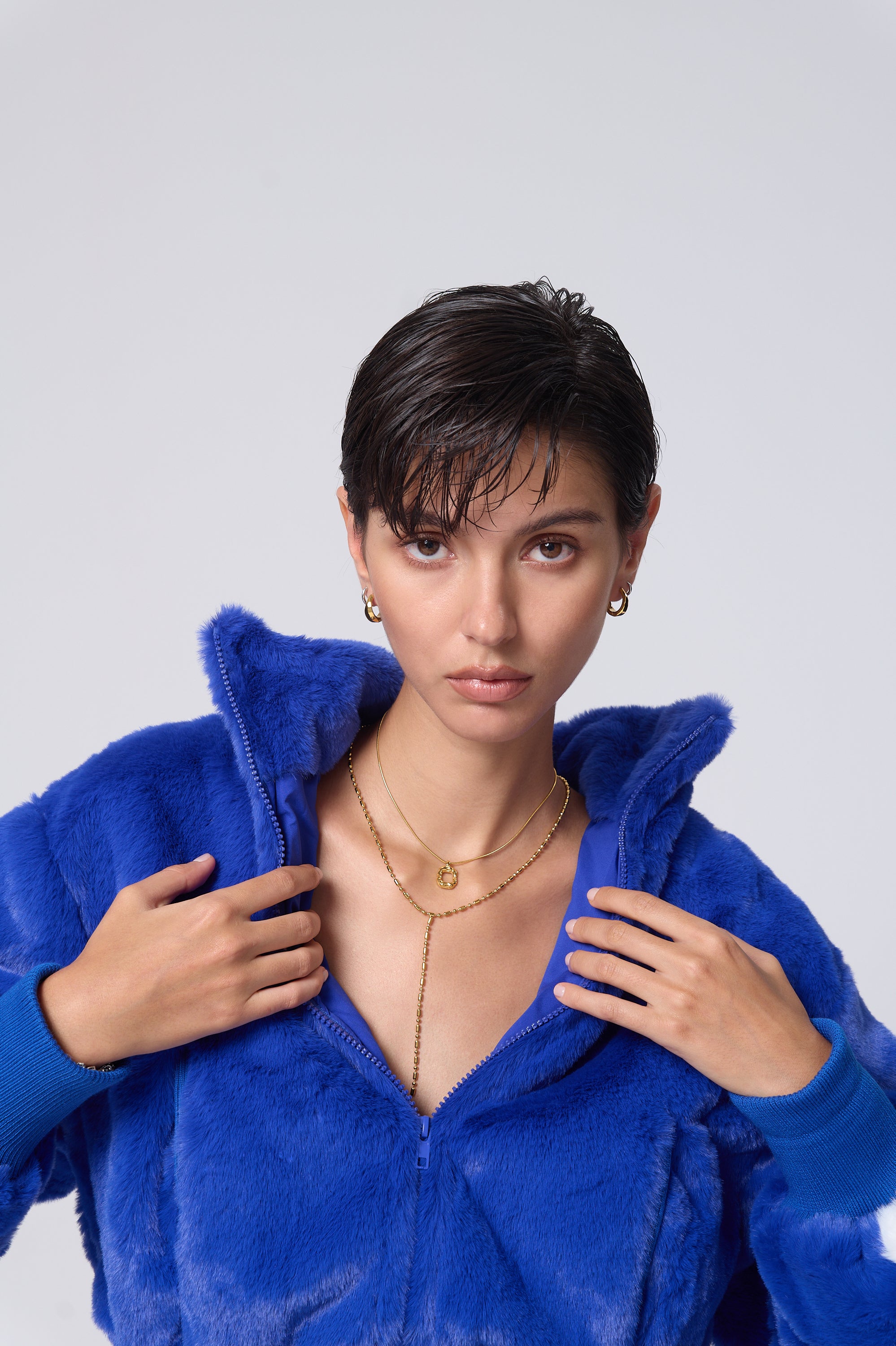 Victoria Chain Lariat Necklace