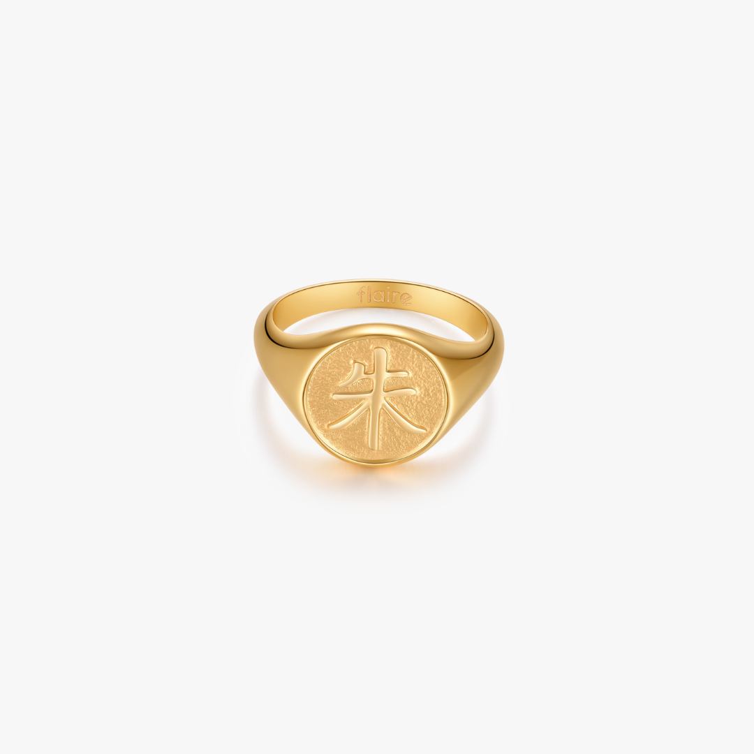 Scarlet Signet Ring (Anime Inspired Collection)
