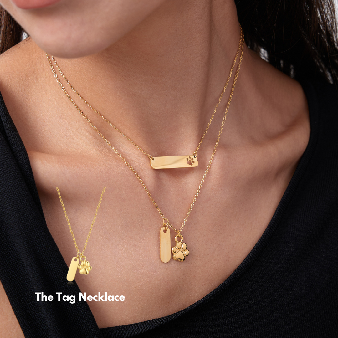 The Tag Necklace (Pawsitive Change Collection)