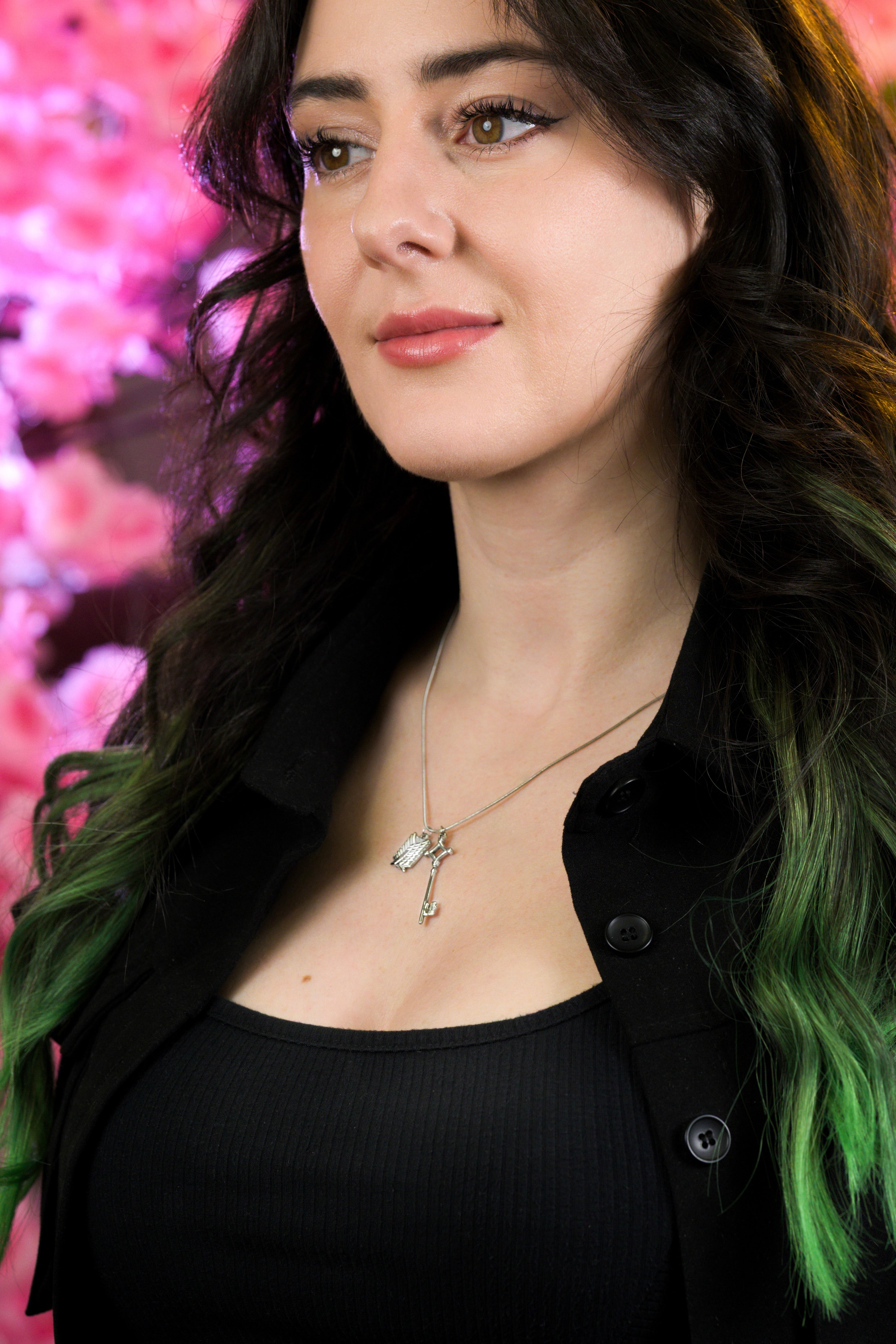 Wing and Key Necklace (Anime Inspired Collection)