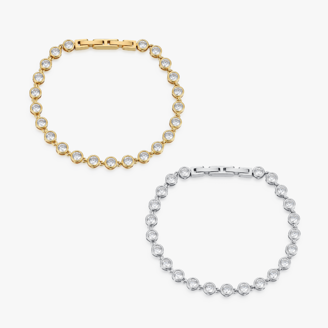 Bubble Gem Tennis Bracelet
