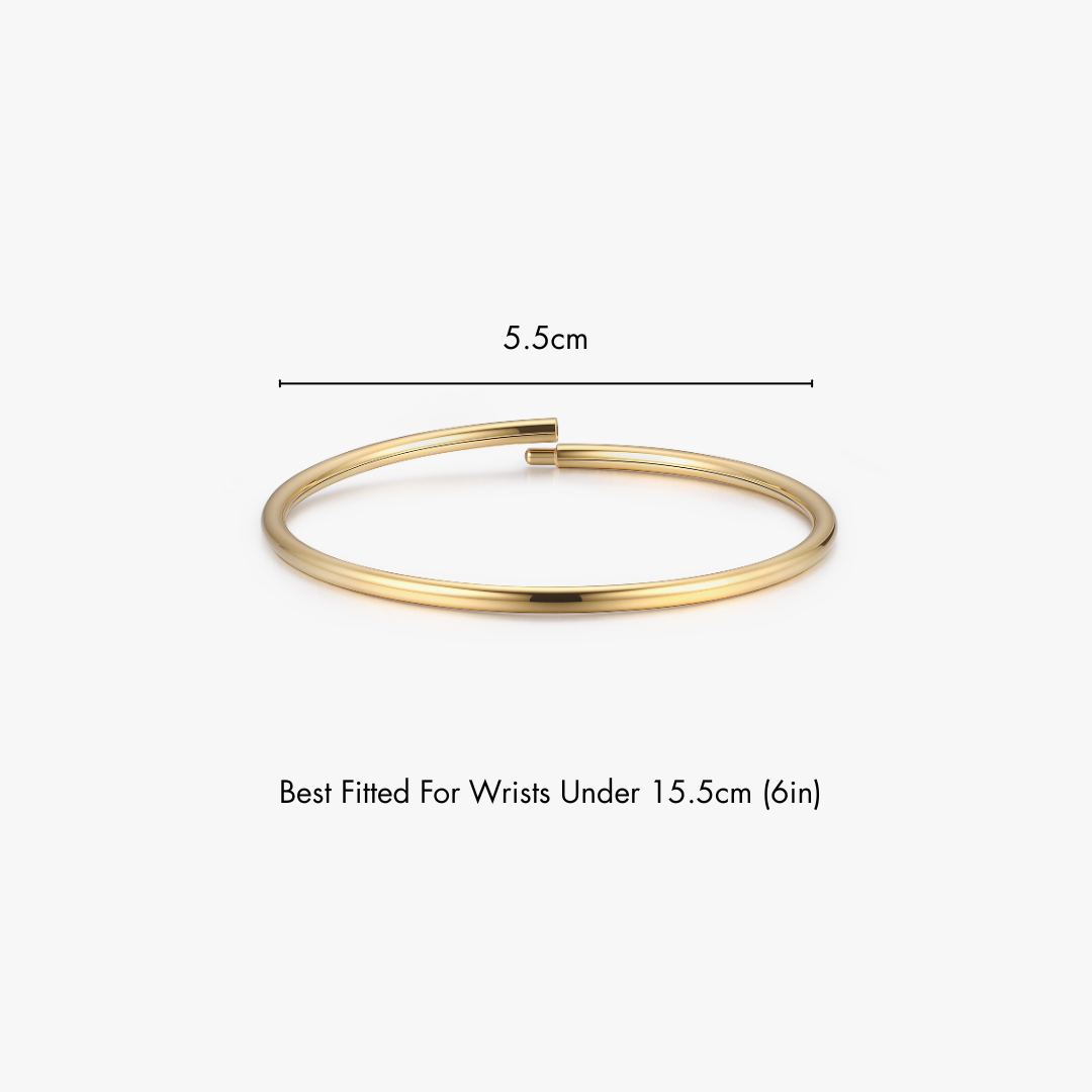 Circle Classic Bangle Bracelet