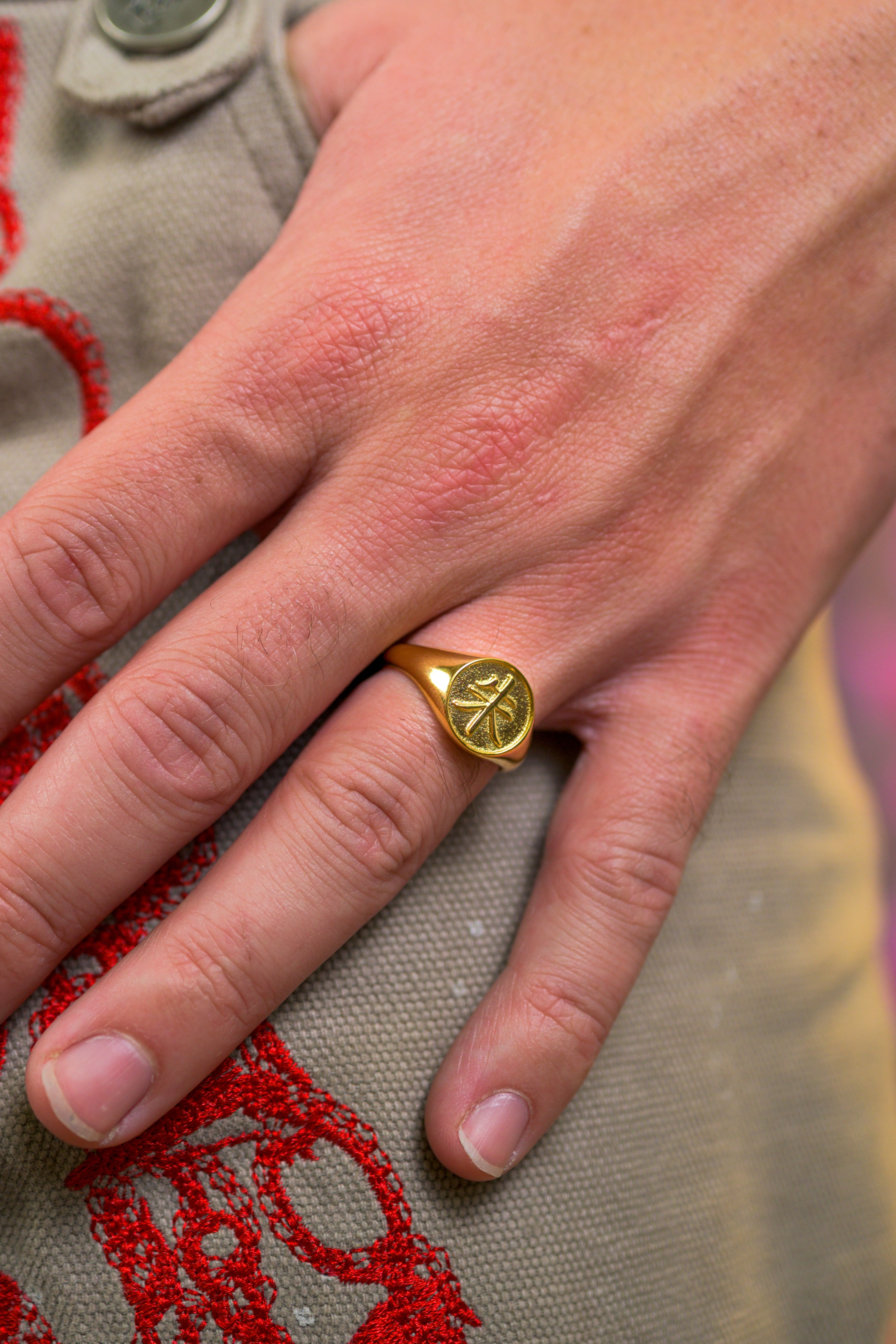Scarlet Signet Ring (Anime Inspired Collection)