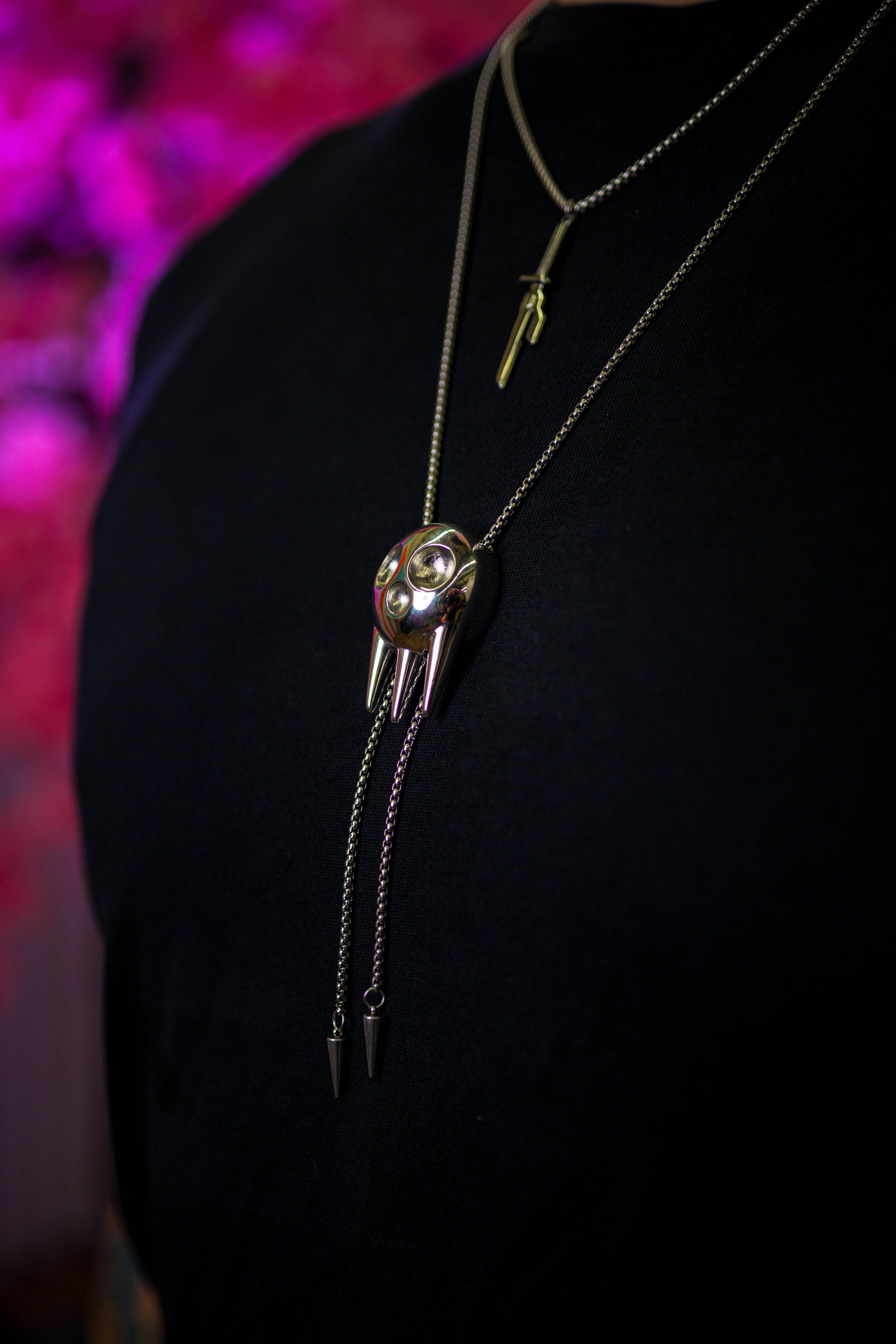 Skull Bolo Necklace (Anime Inspired Collection)