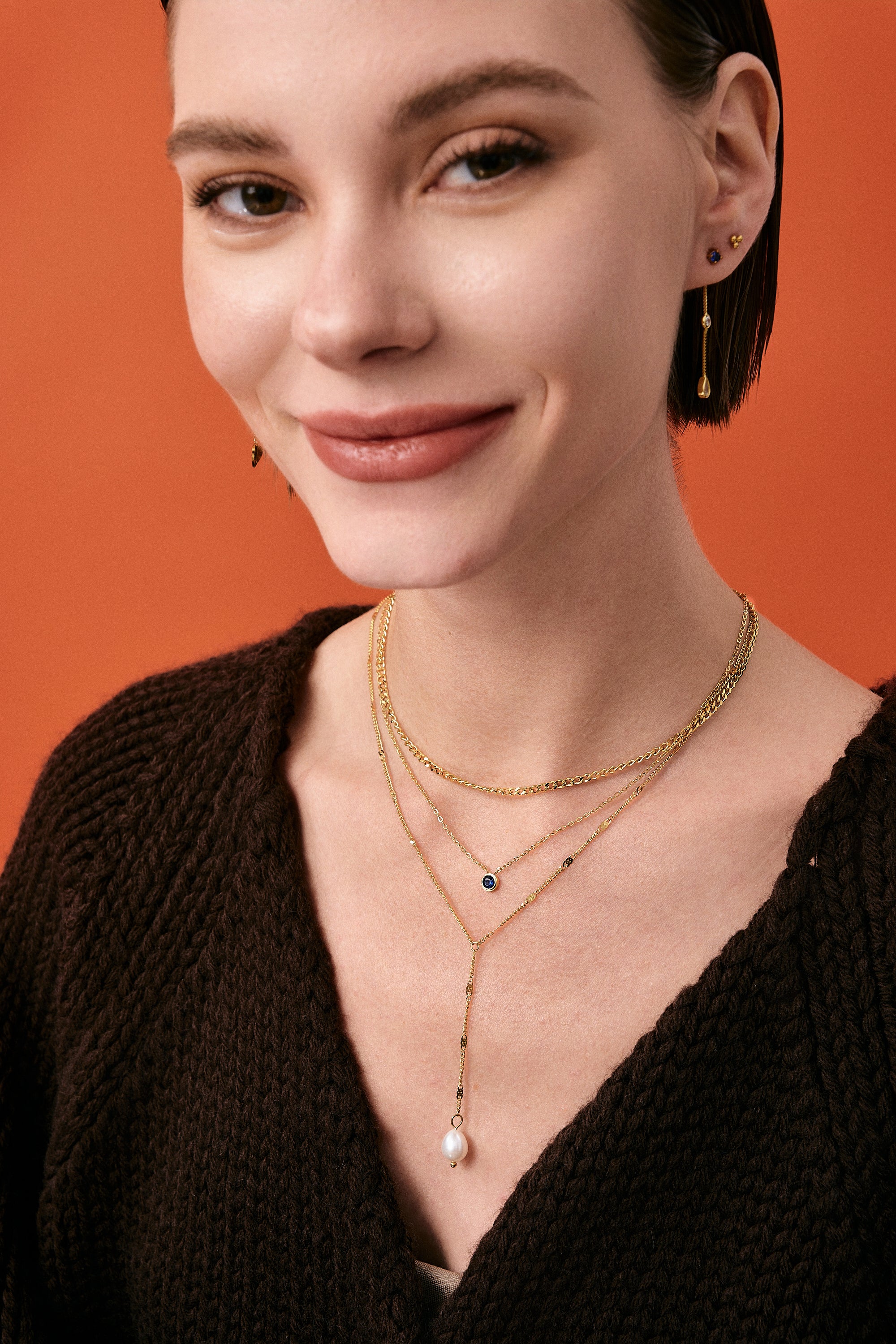 Lariat Pearl Necklace