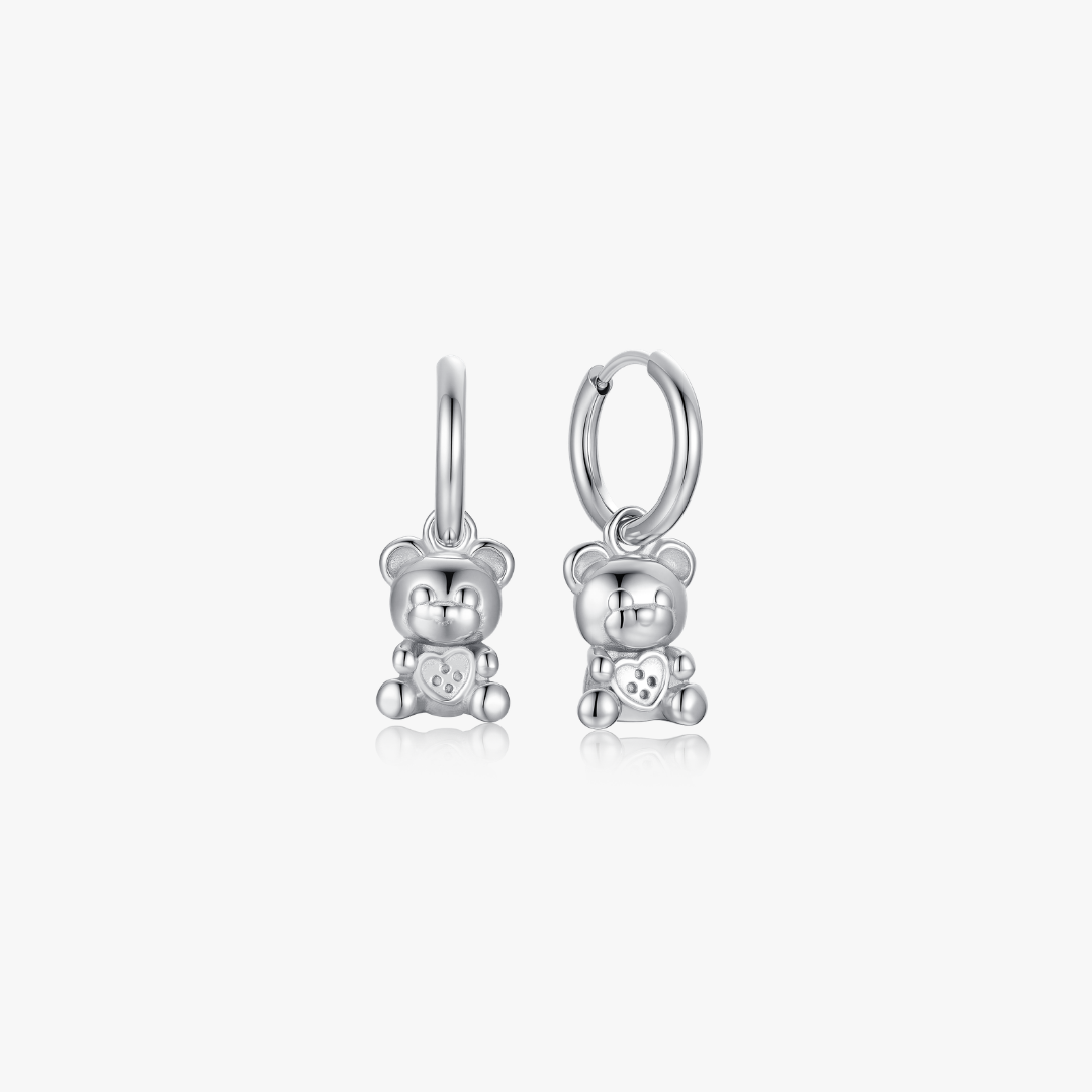 Snuggle Bear Earrings