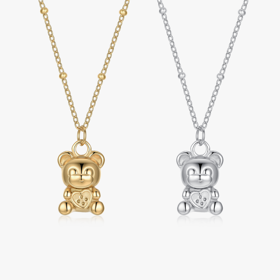 Snuggle Bear Necklace