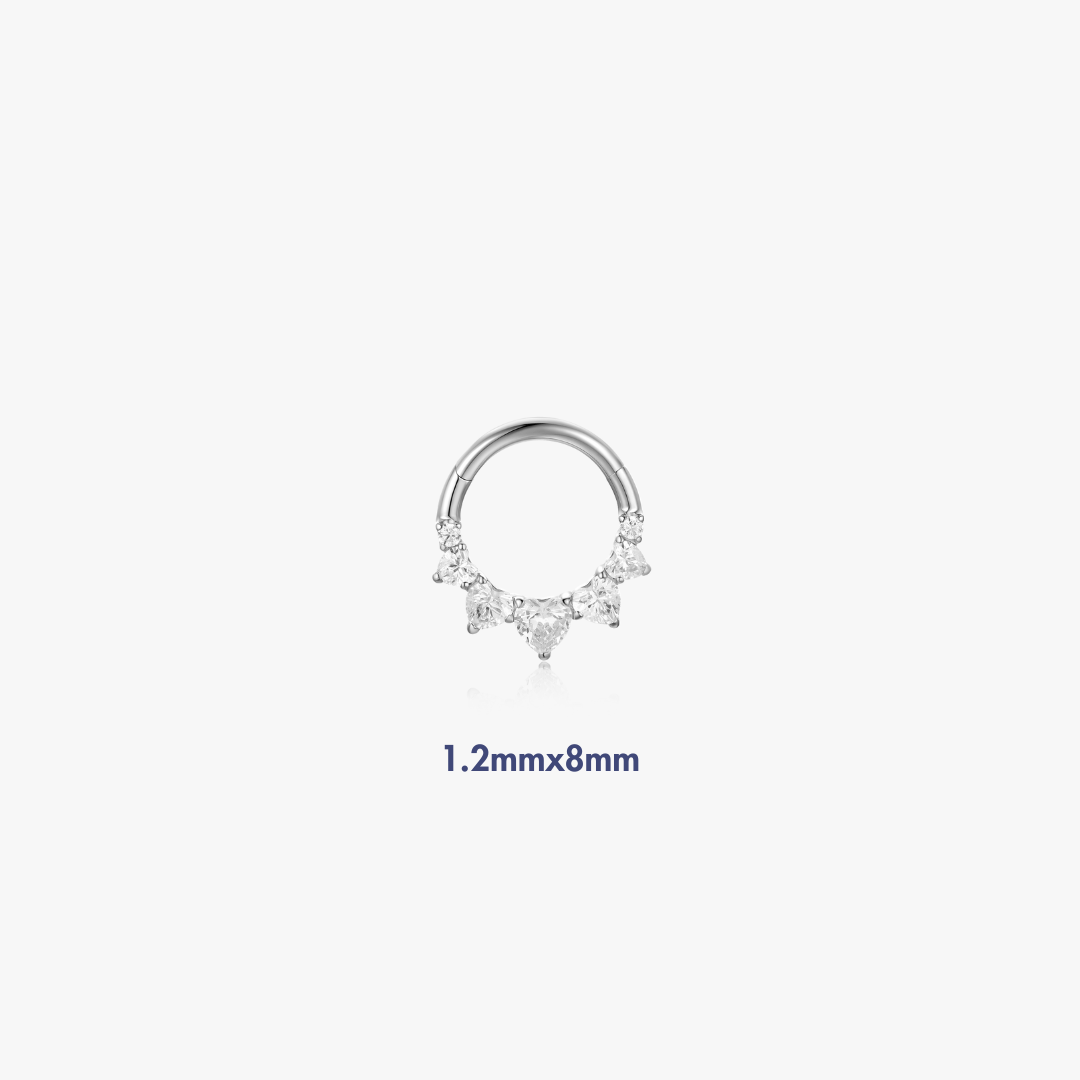 Adore You Titanium Hoop (Single) - Flaire & Co.