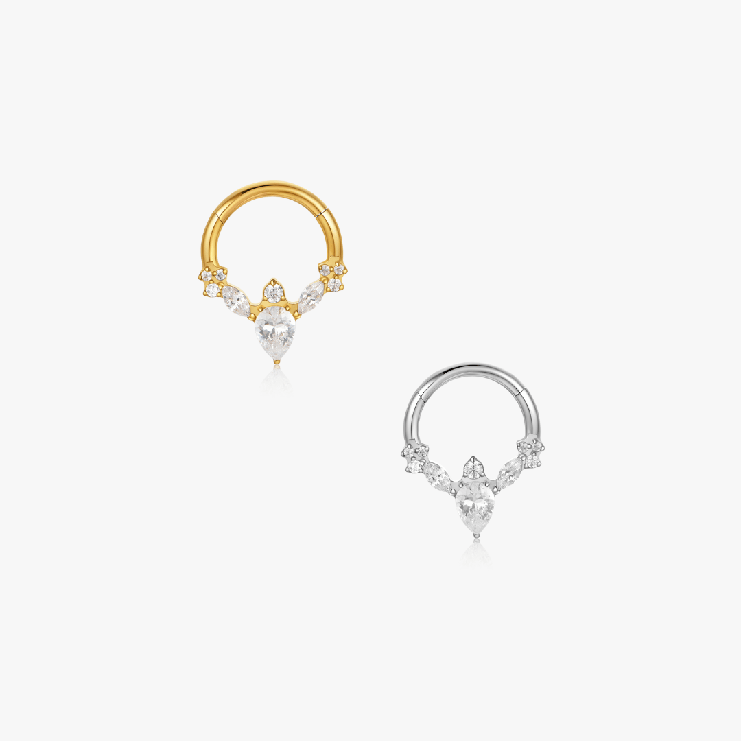 Alice Titanium Hoop (Single) - Flaire & Co.