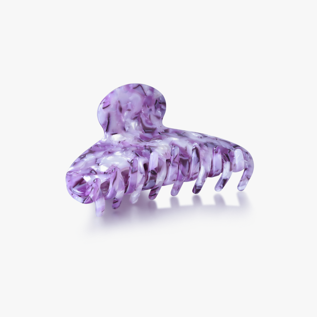 Amelia Claw Clip in Amethyst - Flaire & Co.