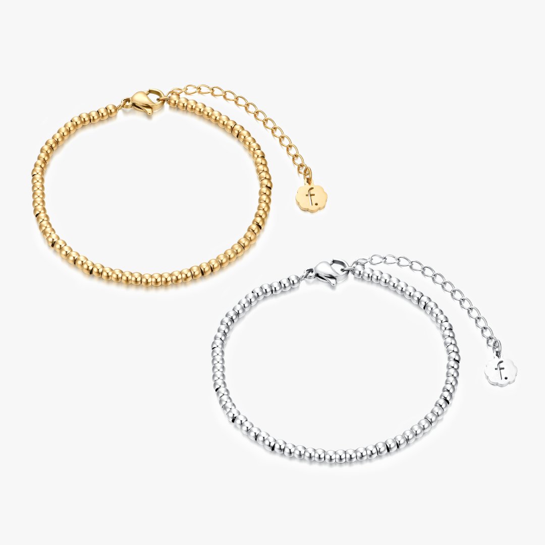 Beaded Chain Bracelet - Flaire & Co.