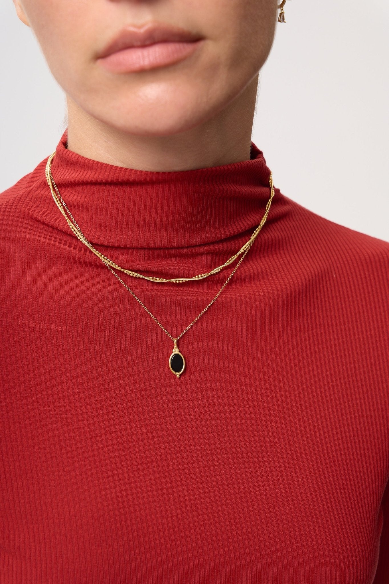 Bella Twisted Necklace - Flaire & Co.