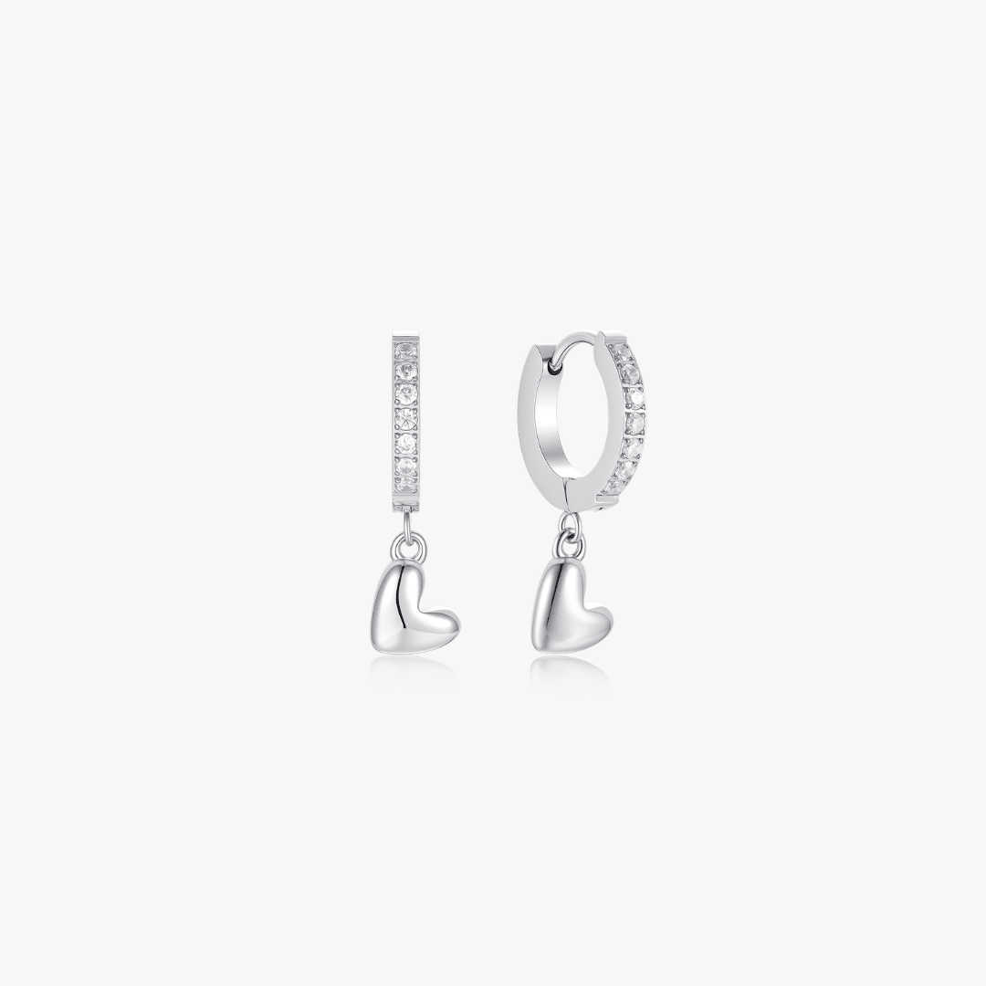 Beloved Heart Earrings - Flaire & Co.