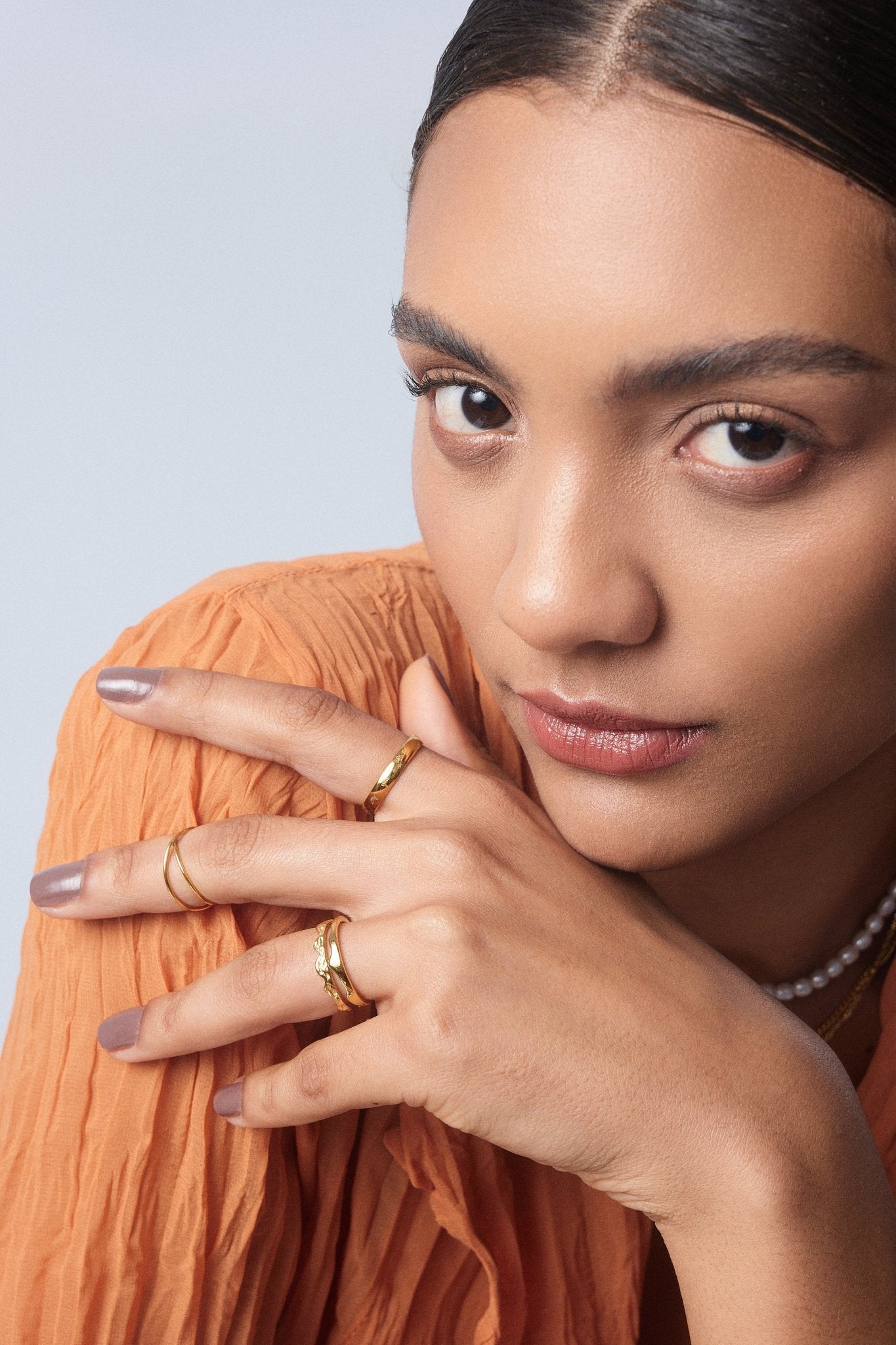 Butterfly Band Ring in Gold - Flaire & Co.