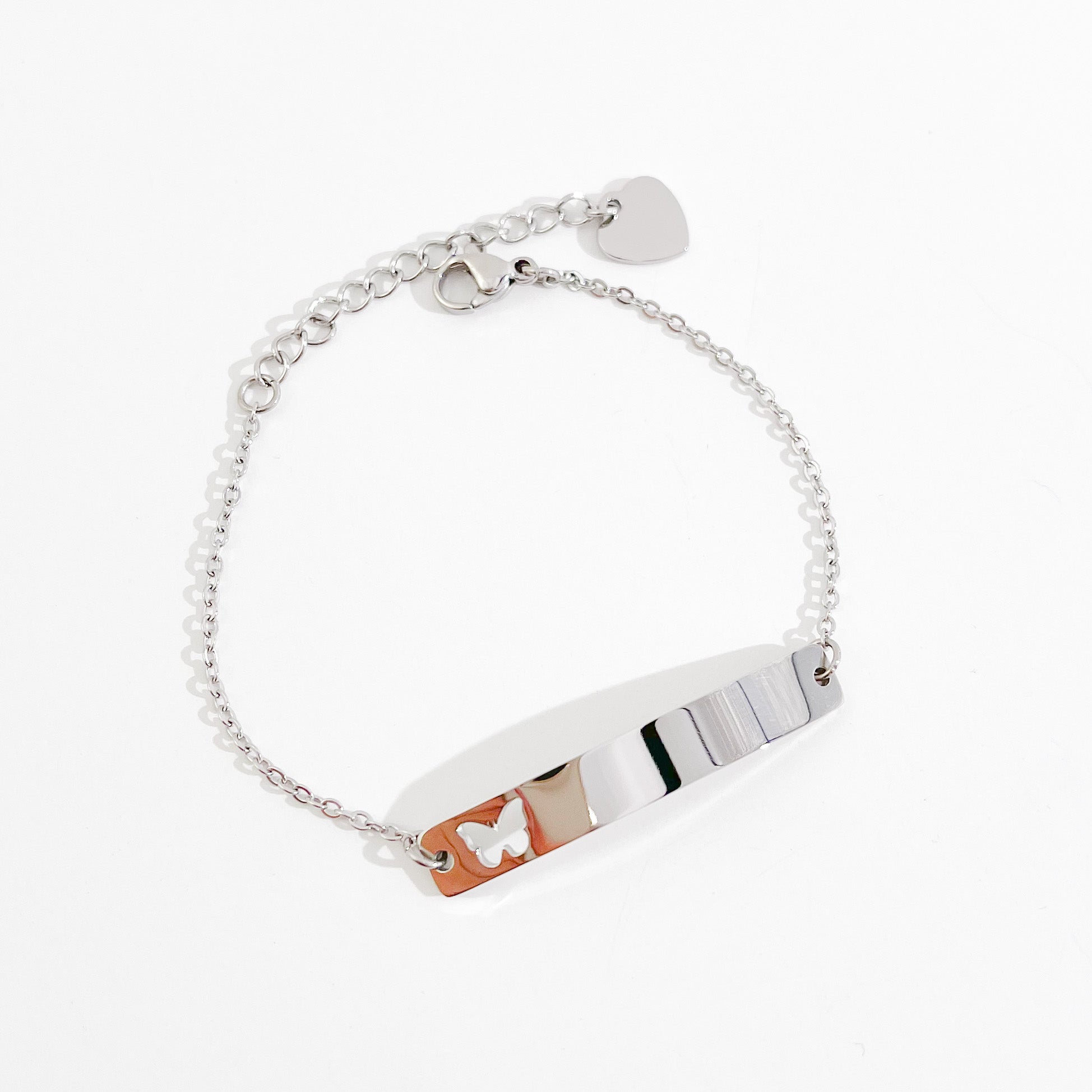Butterfly Bar Bracelet in Gold + Silver - Flaire & Co.
