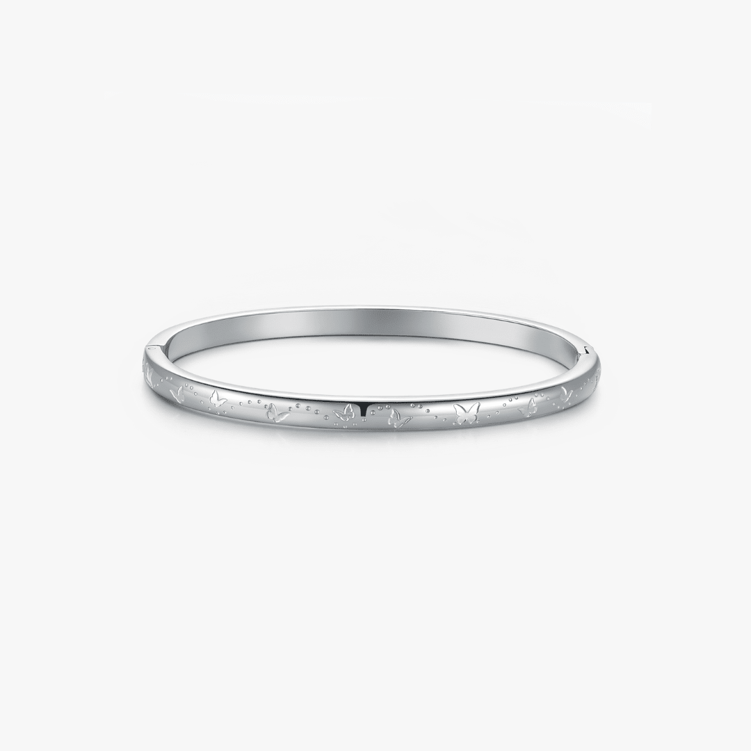 Butterfly Stacker Cuff Bangle Bracelet - Flaire & Co.