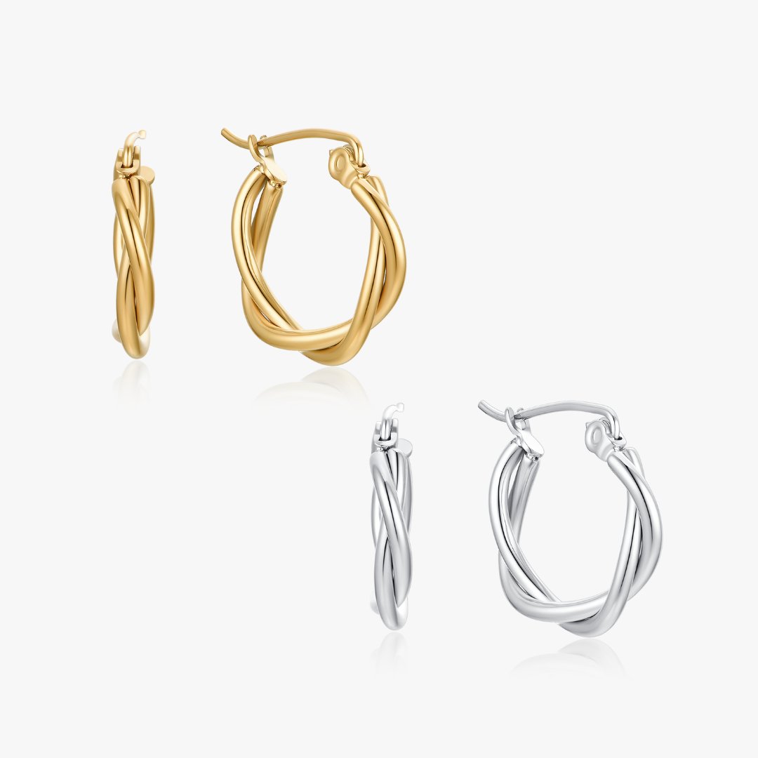 Cassie Baby Hoops - Flaire & Co.