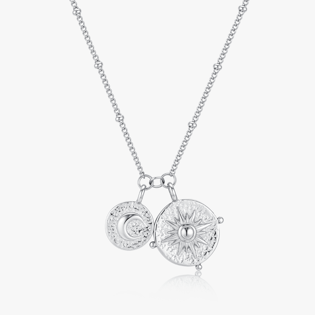 Celestial Duo Necklace - Flaire & Co.