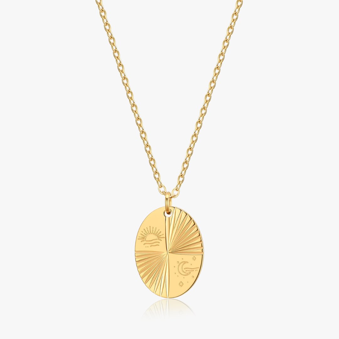 Celestial Necklace in Gold - Flaire & Co.