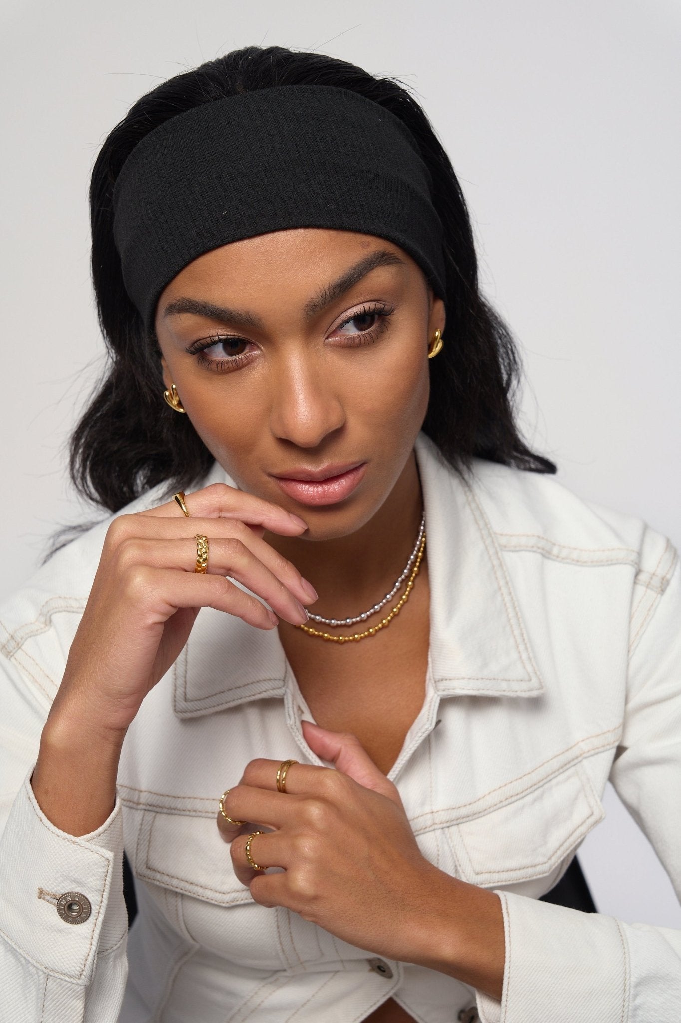 Chelsea Thick Weave Ring - Flaire & Co.