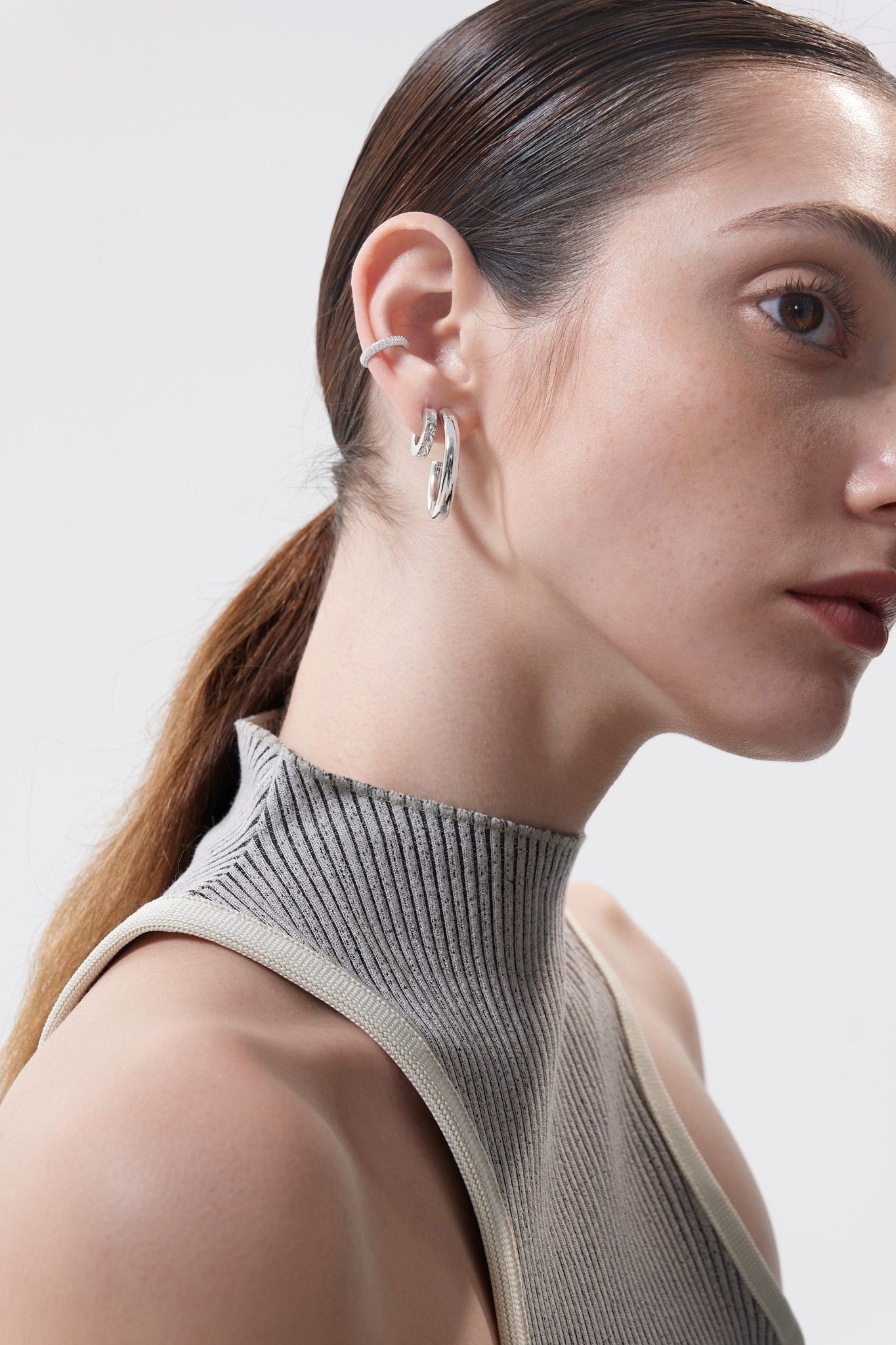 Chunky Baby Sunburst Hoops - Flaire & Co.