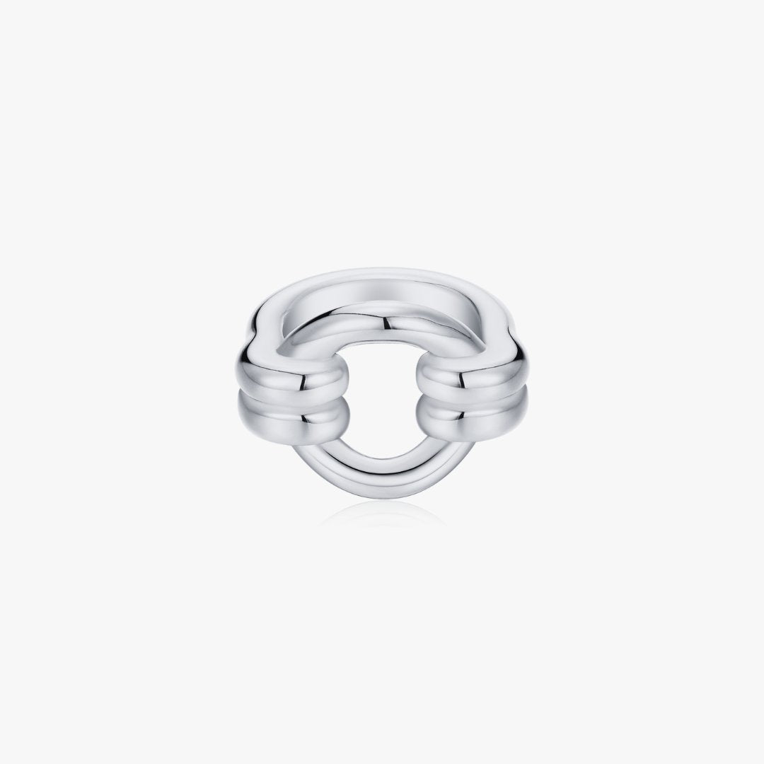 Chunky Circle Ring (Greek Inspired Collection) - Flaire & Co.