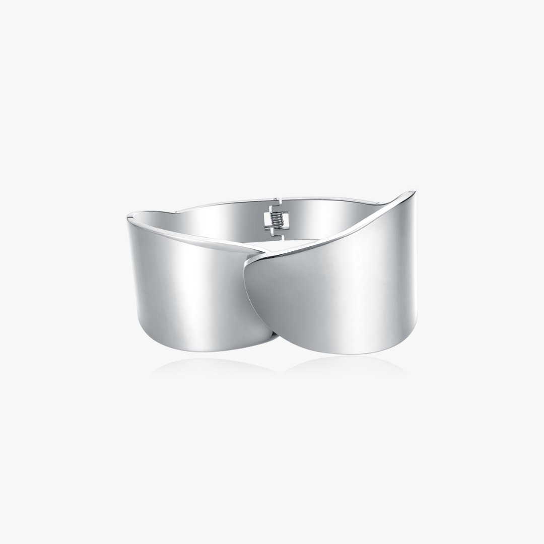 Chunky Cross Cuff Bracelet (Greek Inspired Collection) - Flaire & Co.