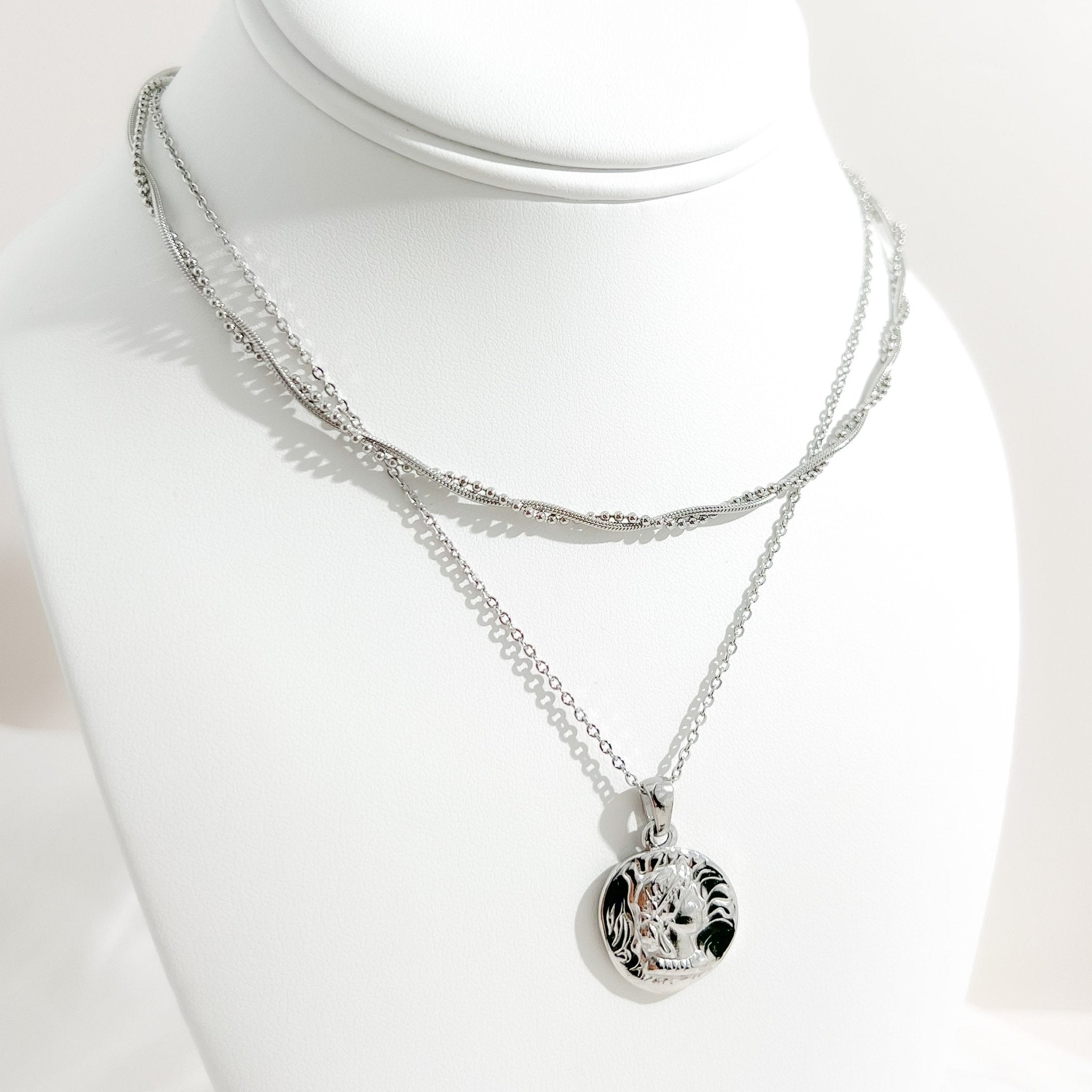 Coin Pendant Silver Bundle - Flaire & Co.