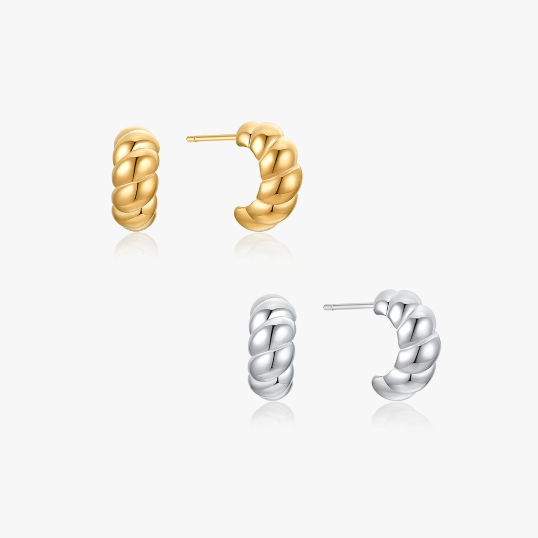 Croissant Mini Earrings - Flaire & Co.