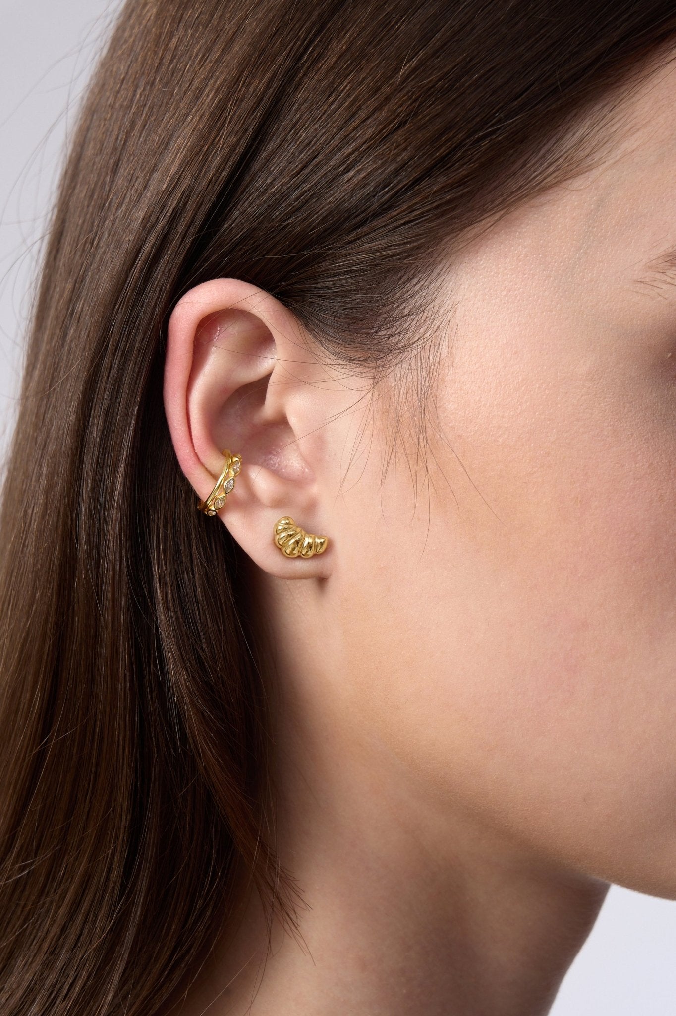 Croissant Studs - Flaire & Co.