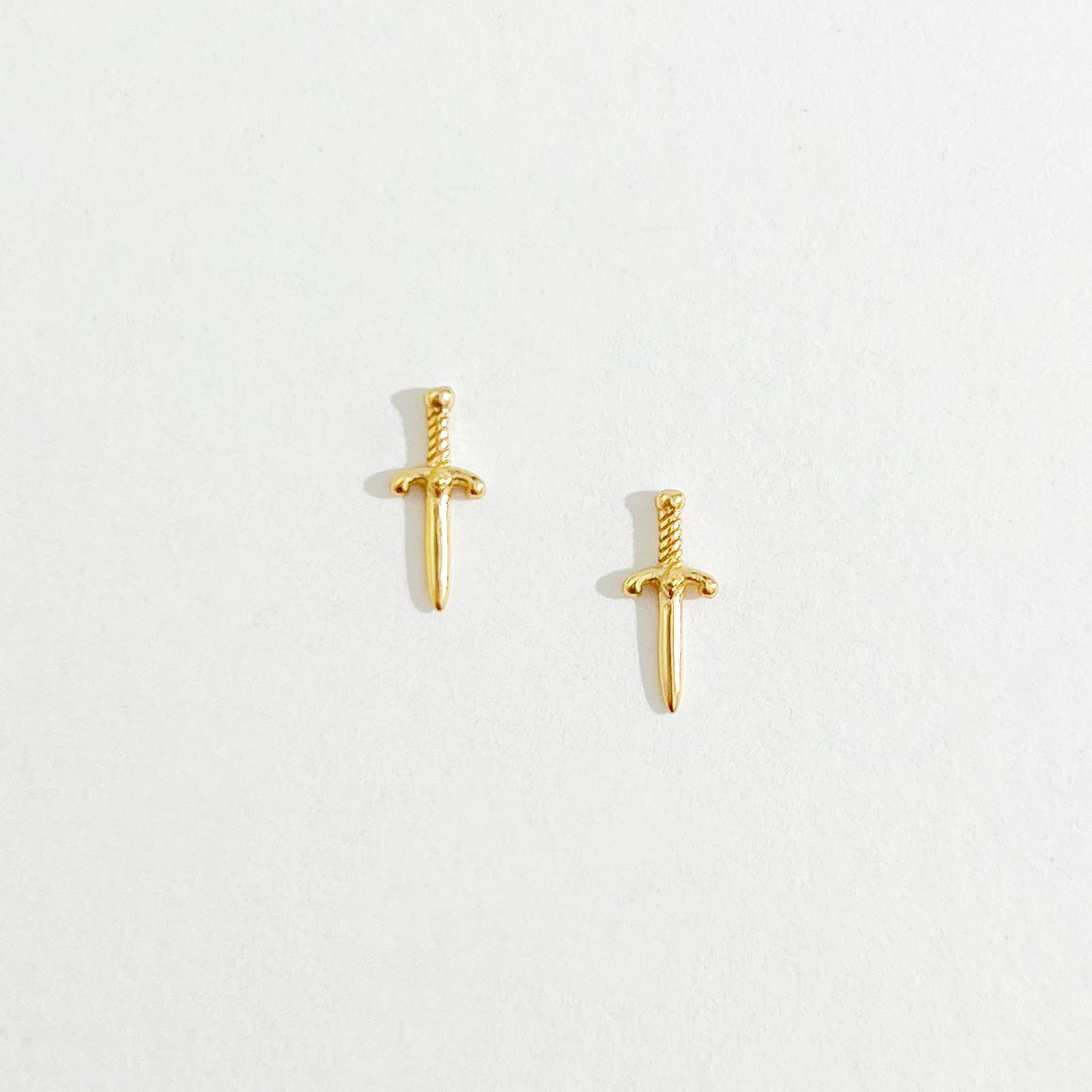 Dagger Studs in Gold - Flaire & Co.