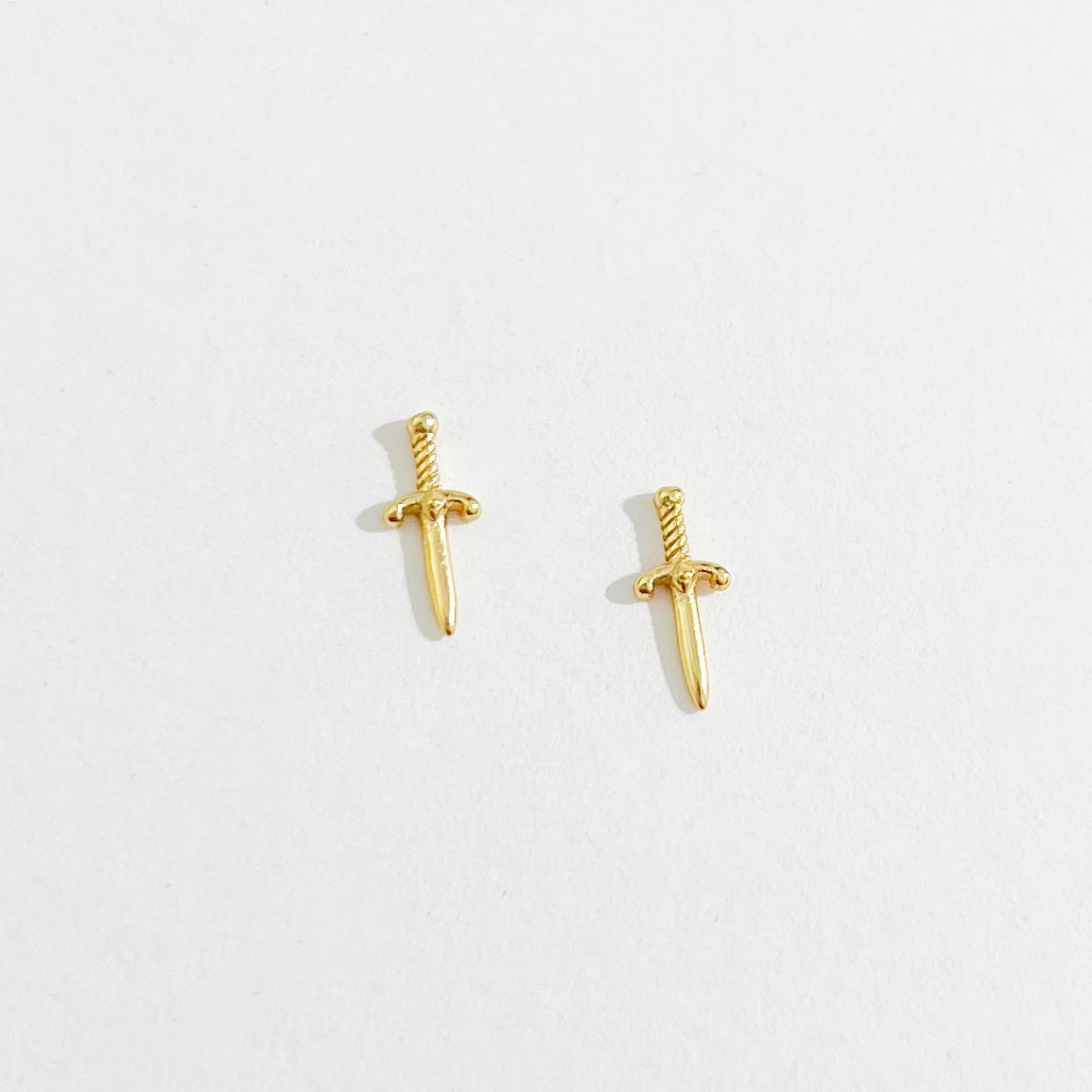 Dagger Studs in Gold - Flaire & Co.