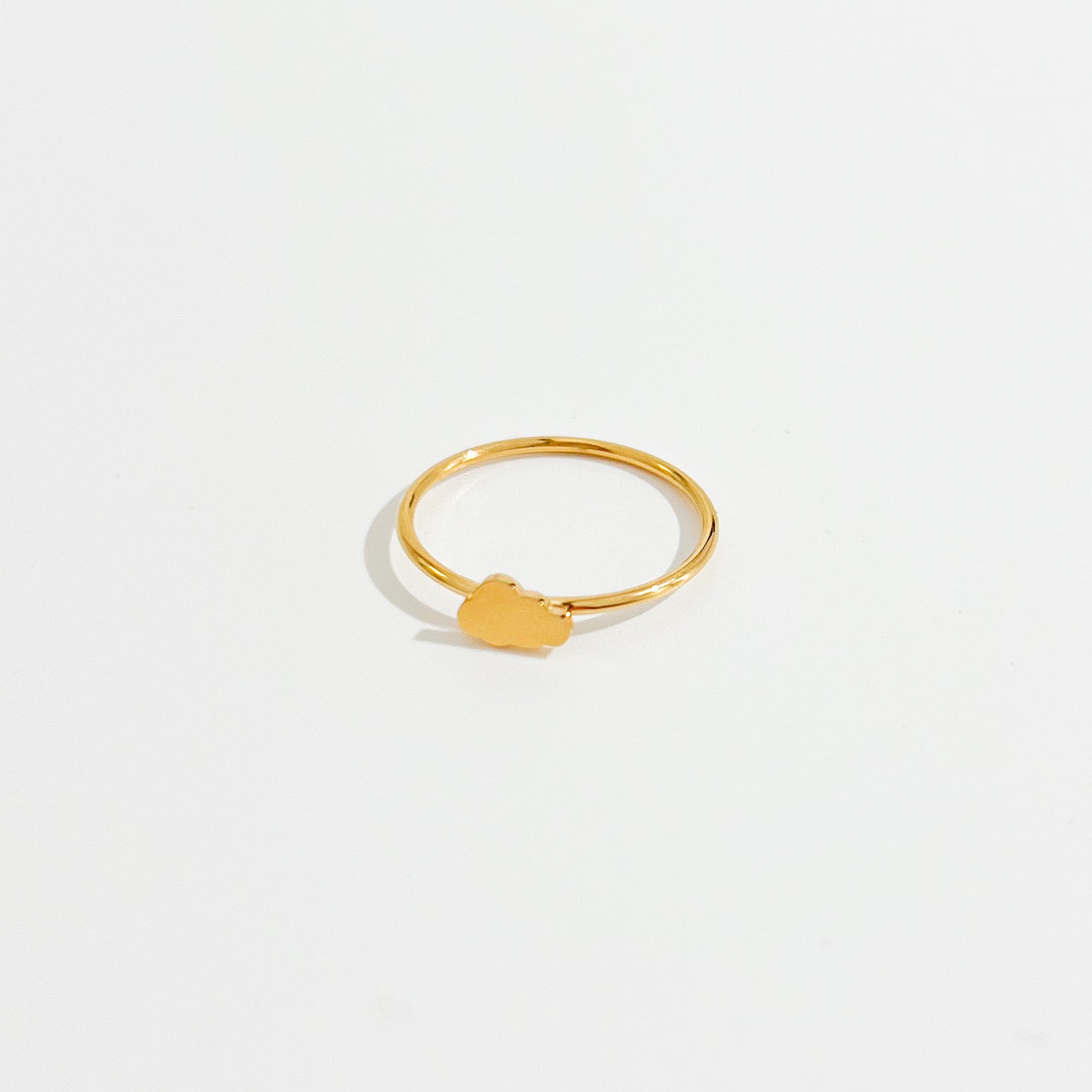 Dainty Cloud Ring in Gold - Flaire & Co.