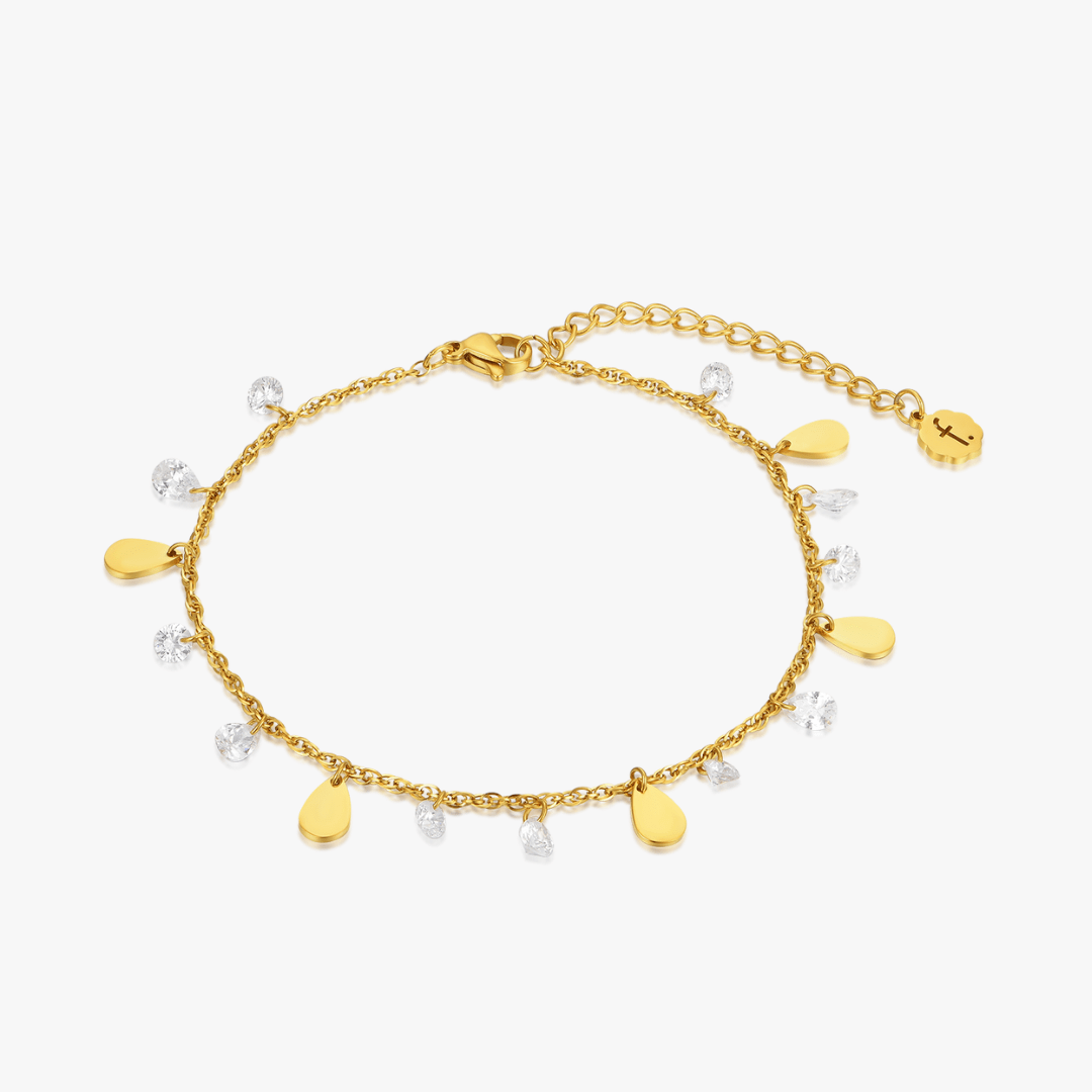 Dangling Gems Anklet - Flaire & Co.