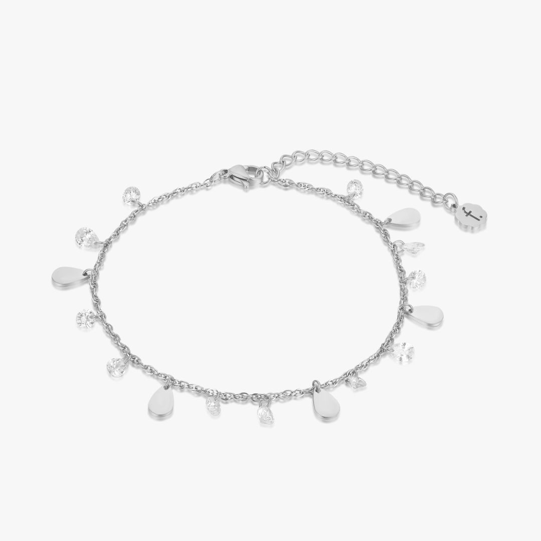 Dangling Gems Anklet - Flaire & Co.