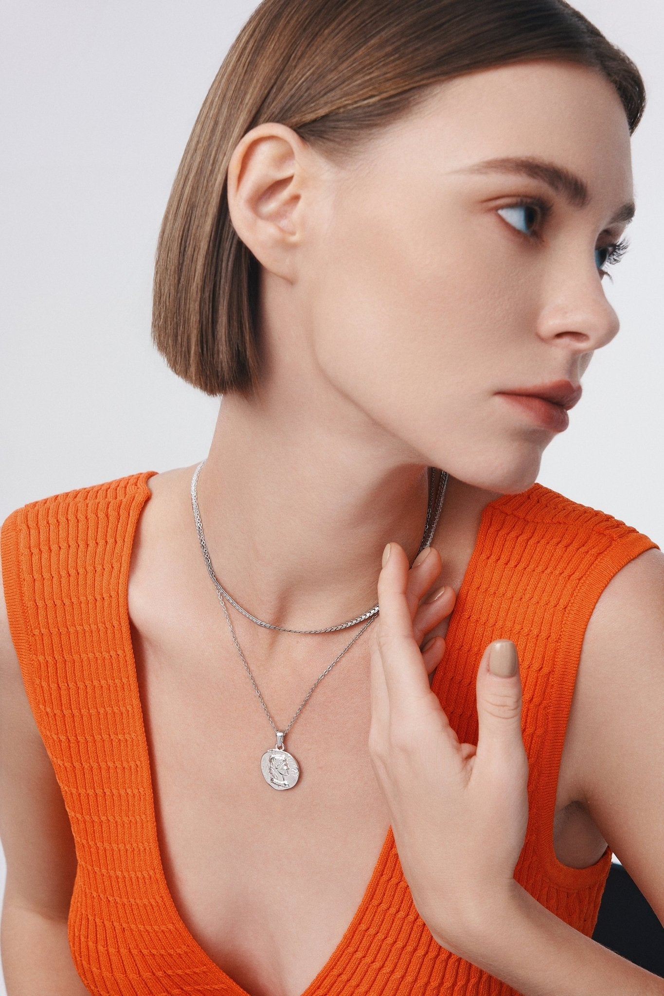 Delilah Coin Necklace - Flaire & Co.