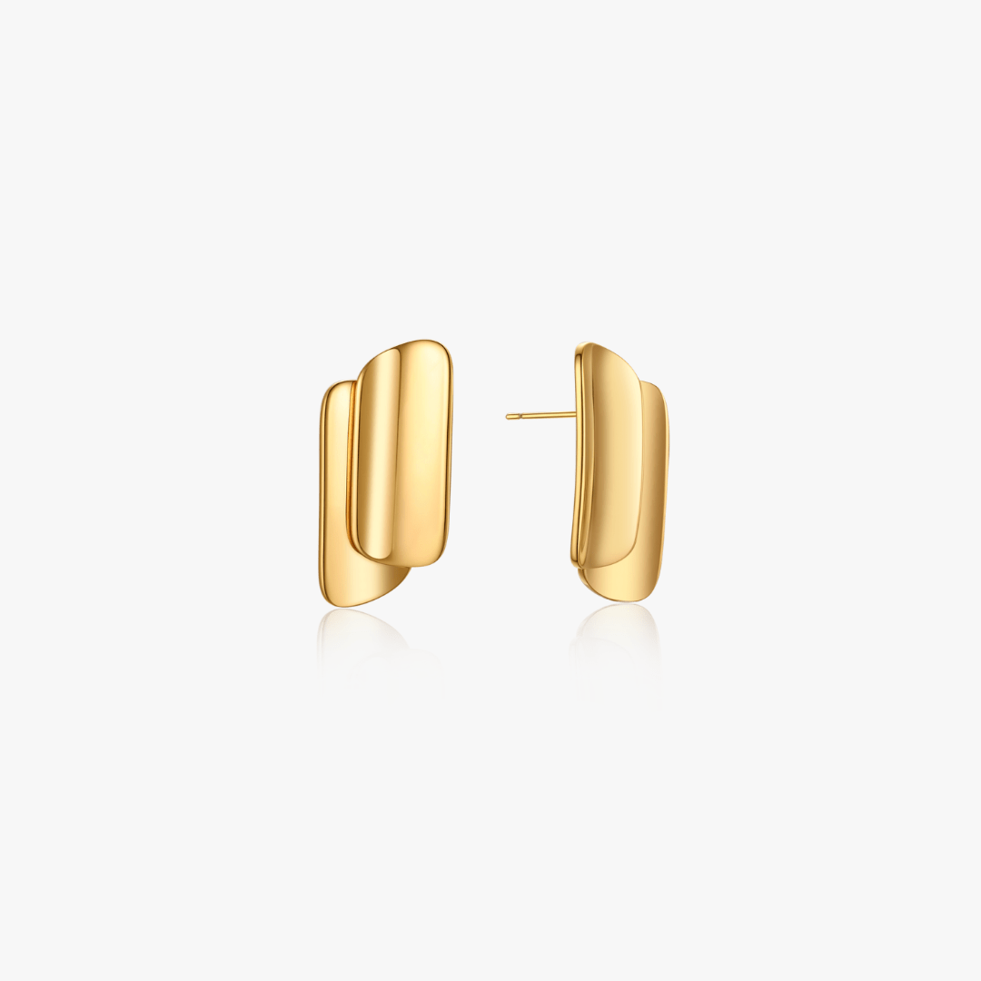 Delphine Bold Layered Earrings - Flaire & Co.