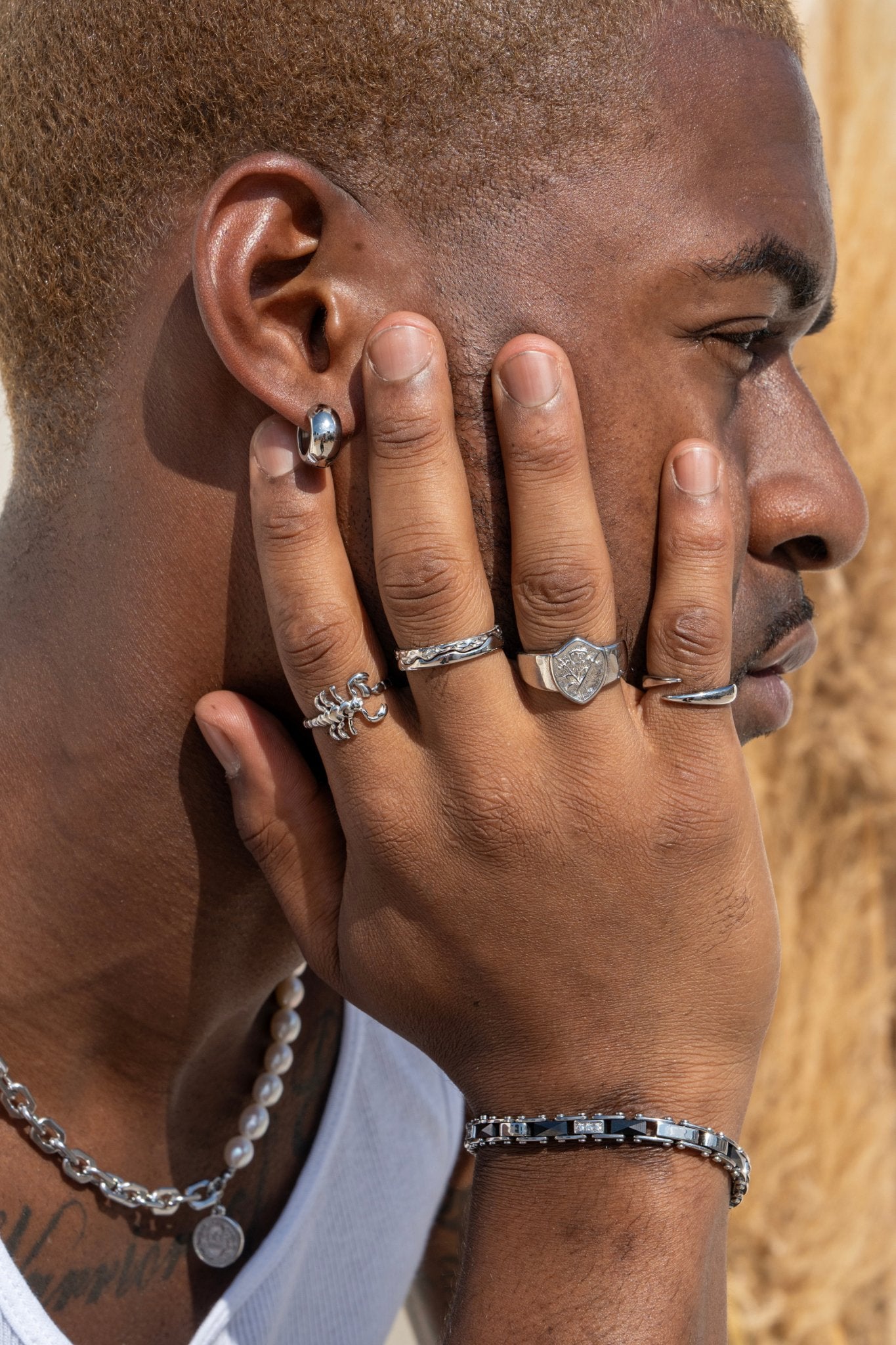 Dueling Mountains Ring (Unisex) - Flaire & Co.
