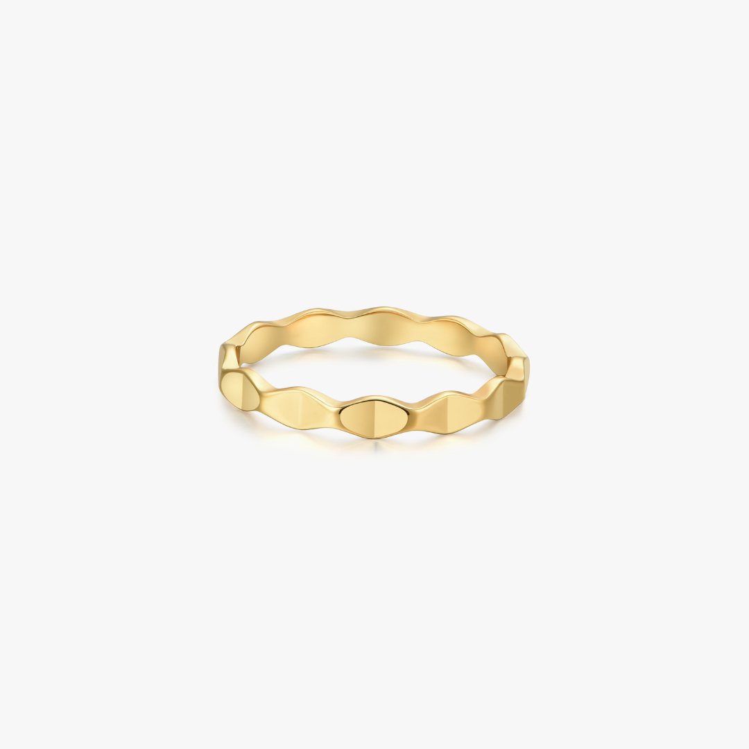 Elisha Gold Ring - Flaire & Co.
