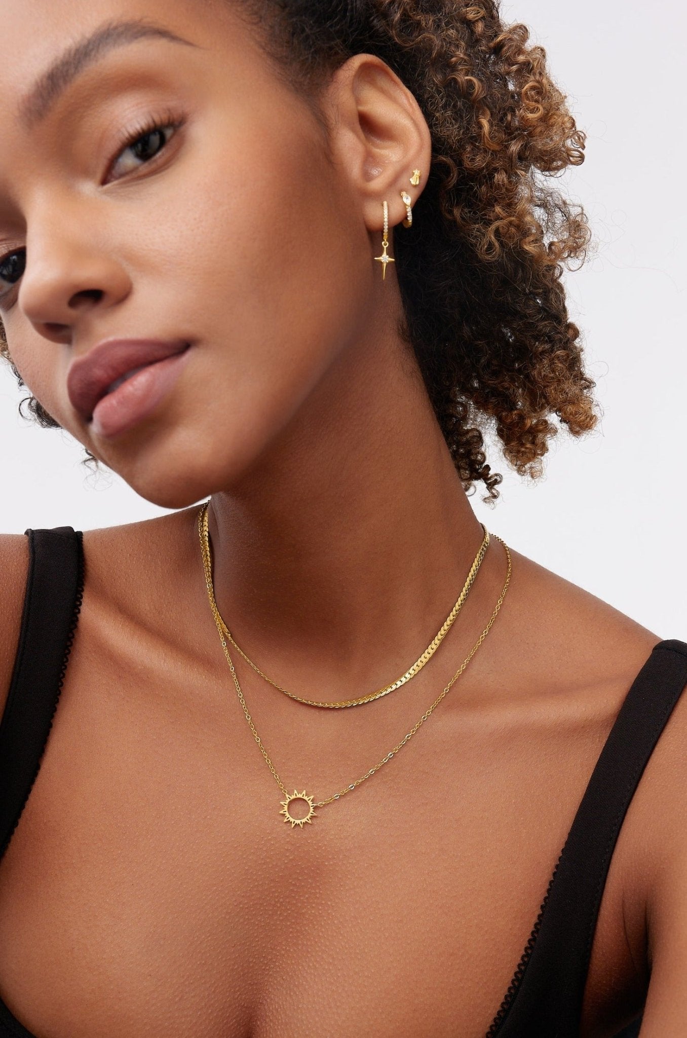 Eliza Tear Drop Hoops - Flaire & Co.