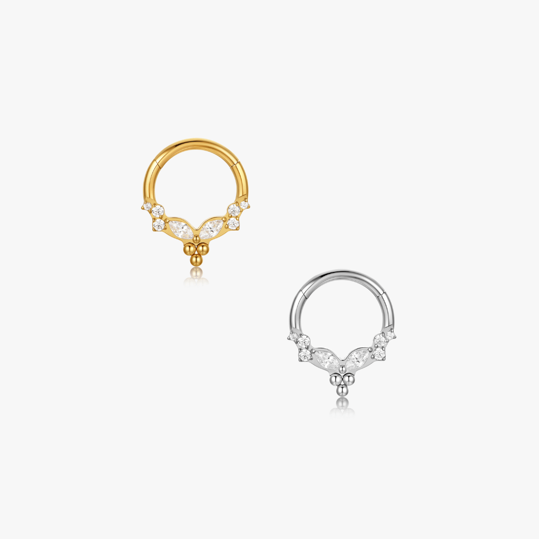 Ella Titanium Hoop (Single) - Flaire & Co.