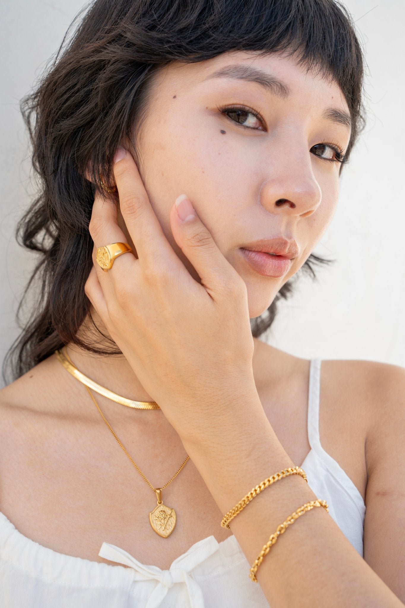 En Garde Ring Gold (Unisex) - Flaire & Co.