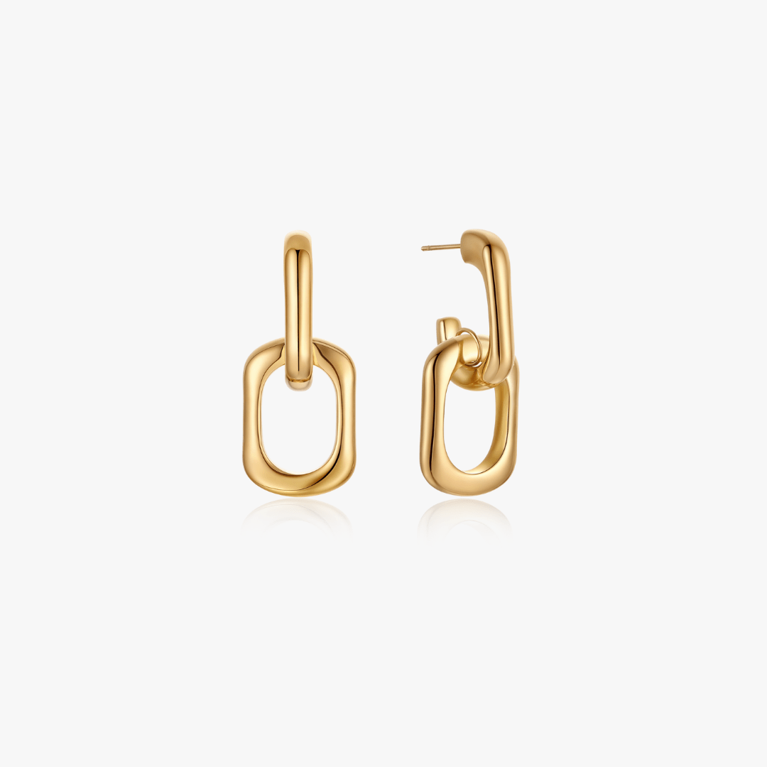 Erin Chain Earrings - Flaire & Co.