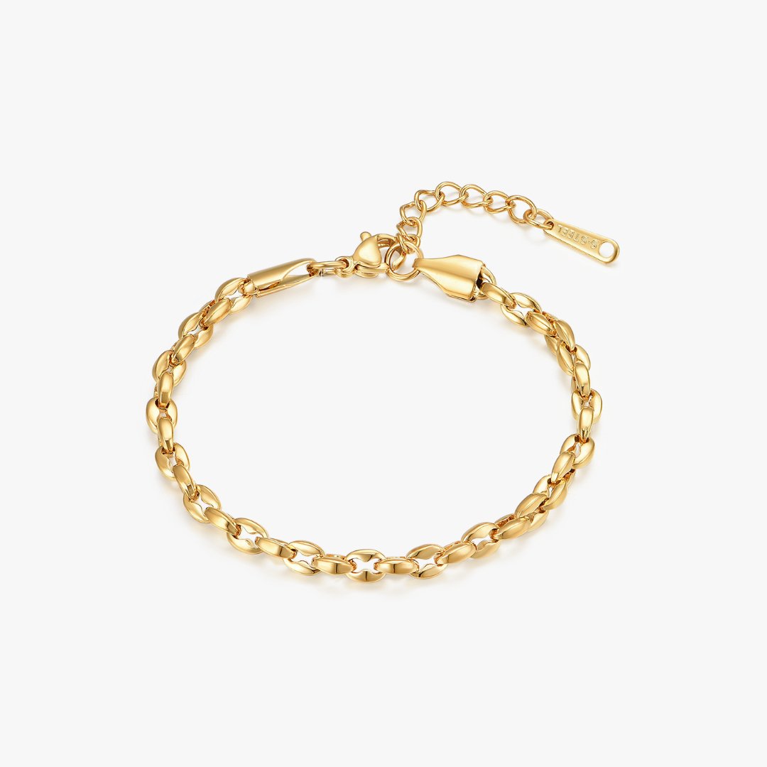 Ezra Bracelet in Gold (Unisex) - Flaire & Co.