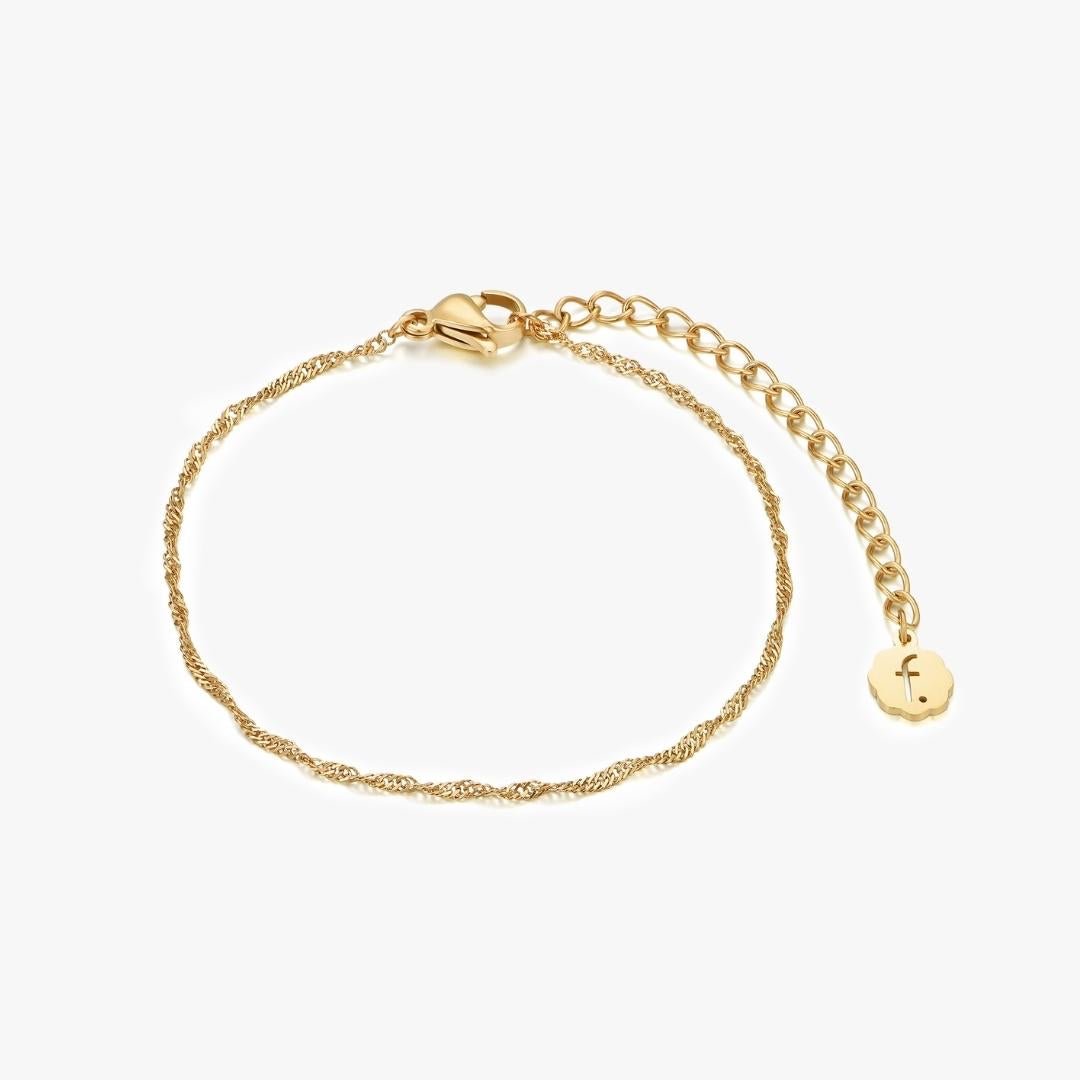 Felicia Bracelet in Gold - Flaire & Co.