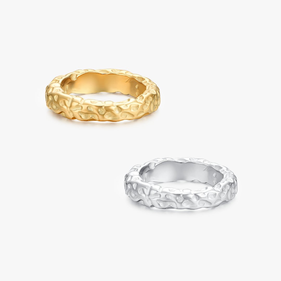 Hammered Ring - Flaire & Co.