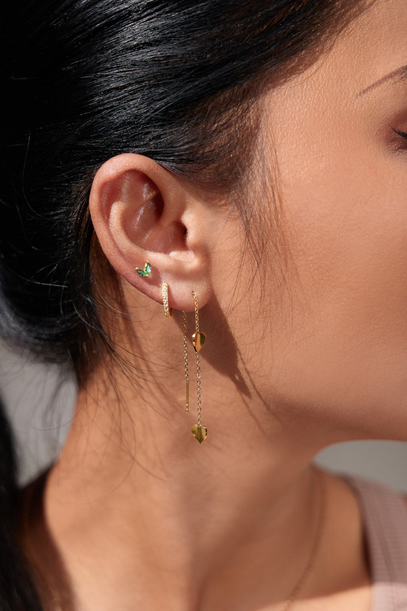 Heart of Gold Threaders - Flaire & Co.